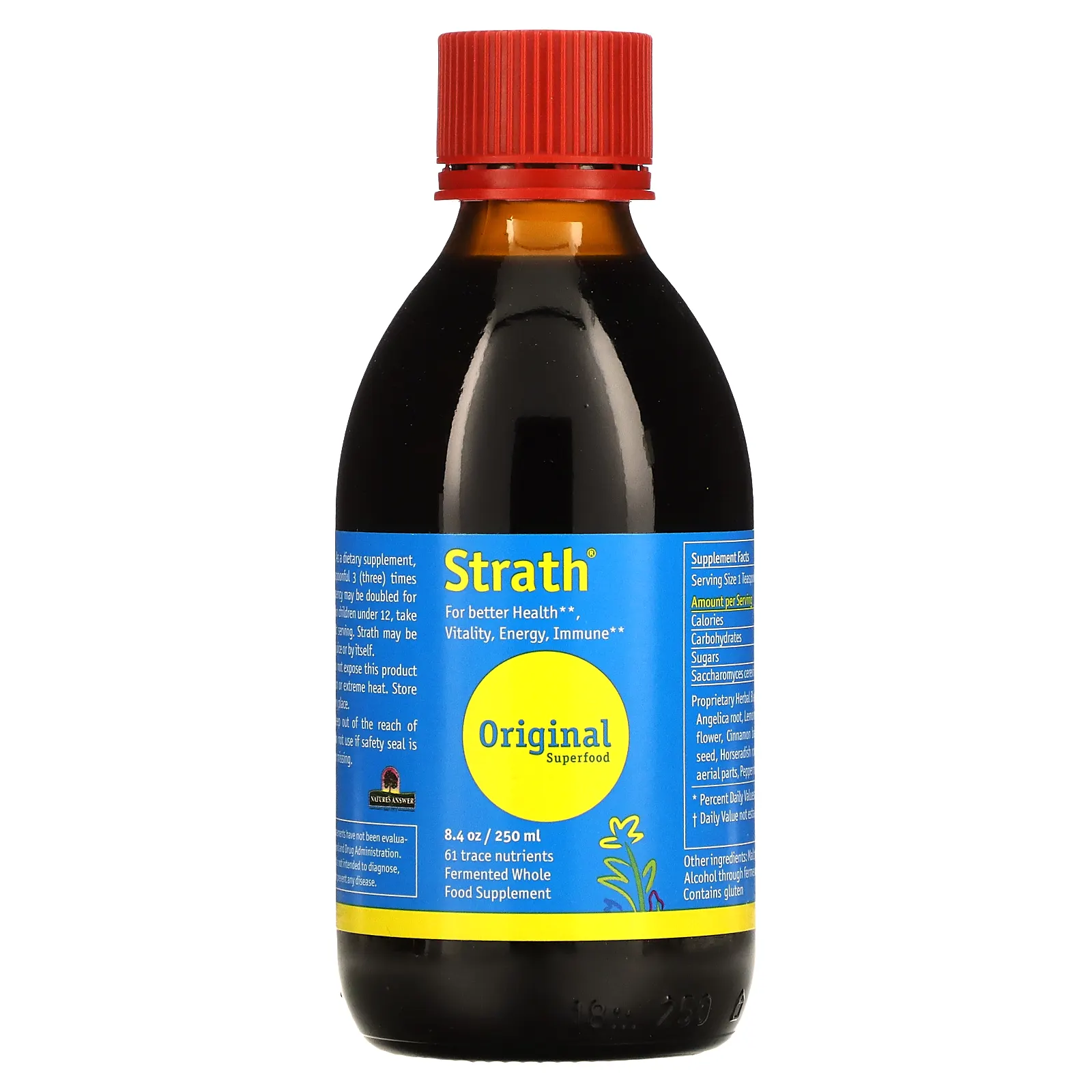 Strath от Bio-Strath, оригинальный суперпродукт, 250 мл (8,4 унции)