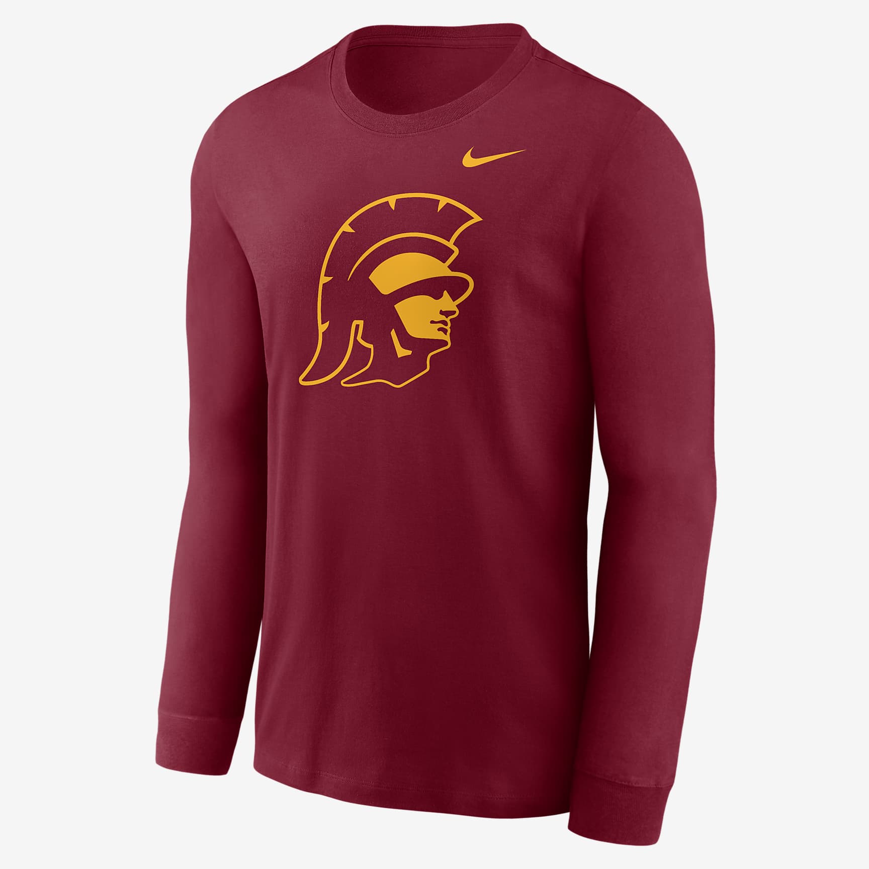 USC Trojans Alternate Logo Men's Nike College Long-Sleeve T-Shirt
