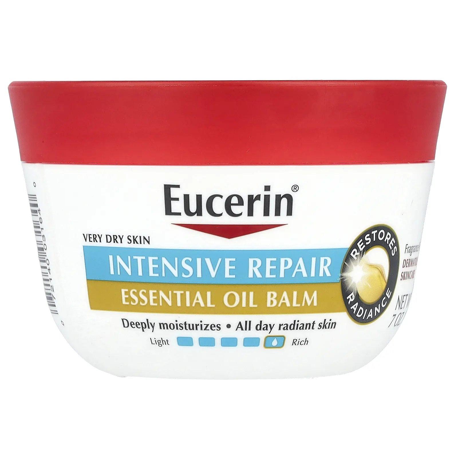 Eucerin, Бальзам с эфирным маслом для интенсивного восстановления, без отдушек, 198 г (7 унций)