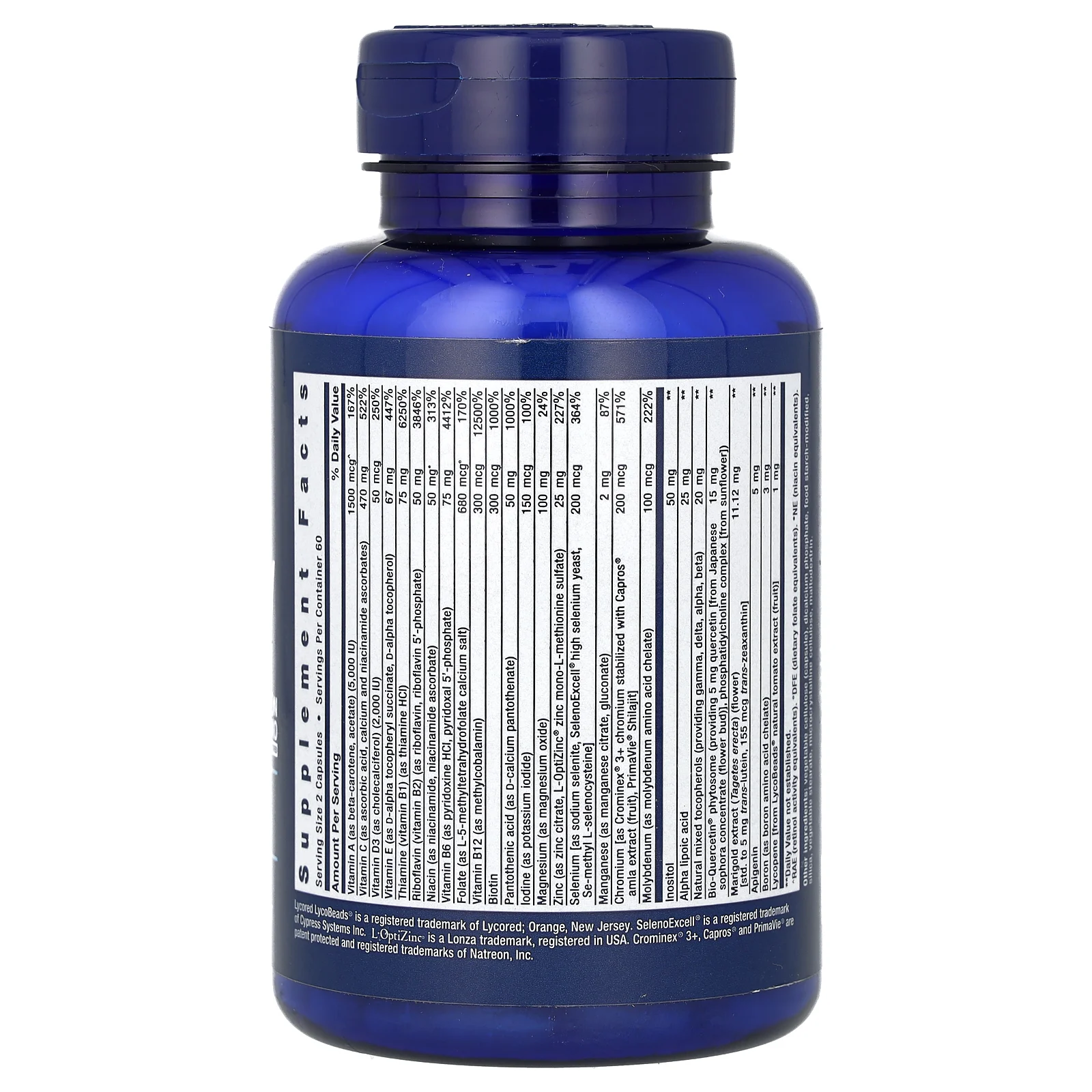 Life Extension, мультивитамины для приема два раза в день, 120 капсул