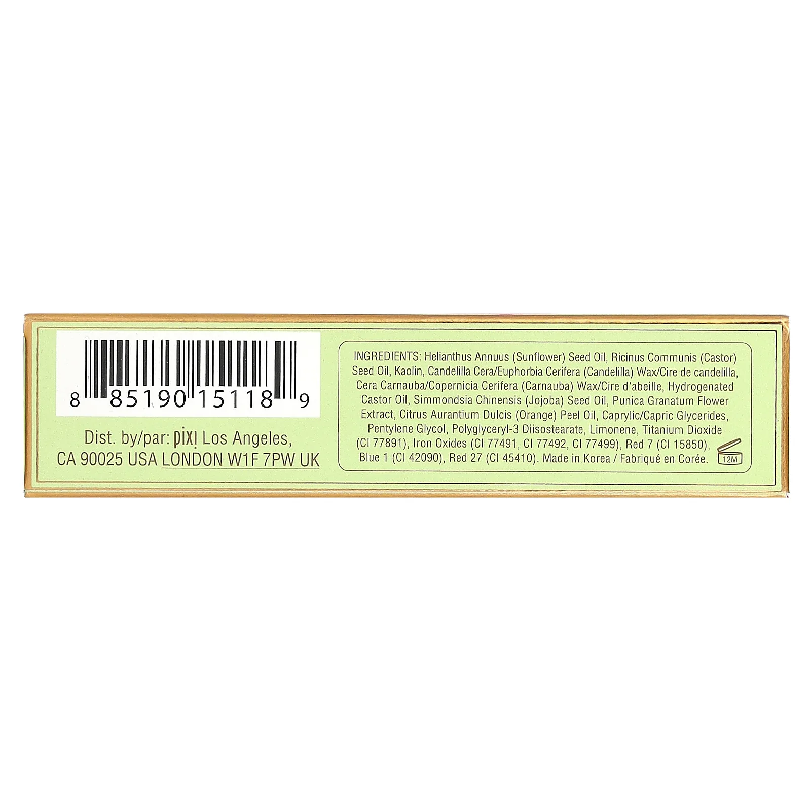 Pixi Beauty, NaturelleLip, увлажняющая краска для губ, 0299 малина, 3,4 г (0,1 унции)