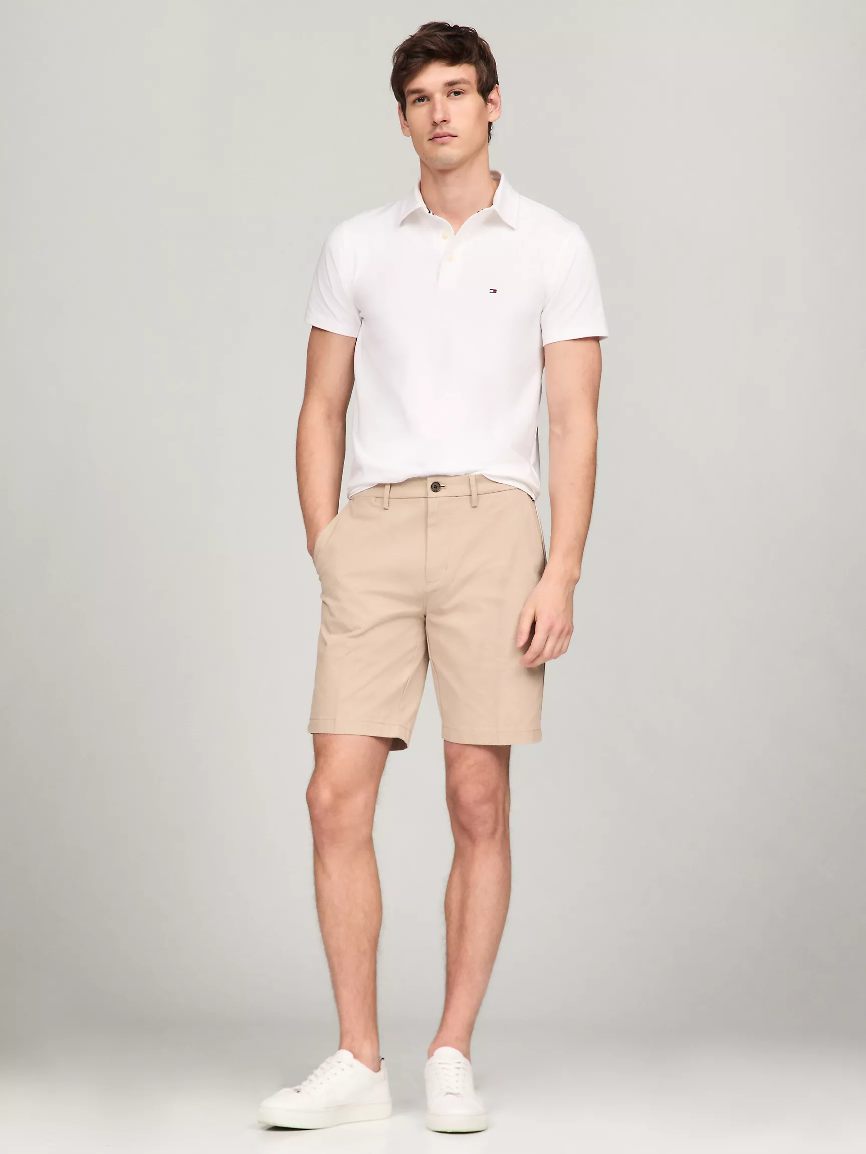 Мужские шорты Tommy Hilfiger, Полосатые шорты длиной 9 дюймов