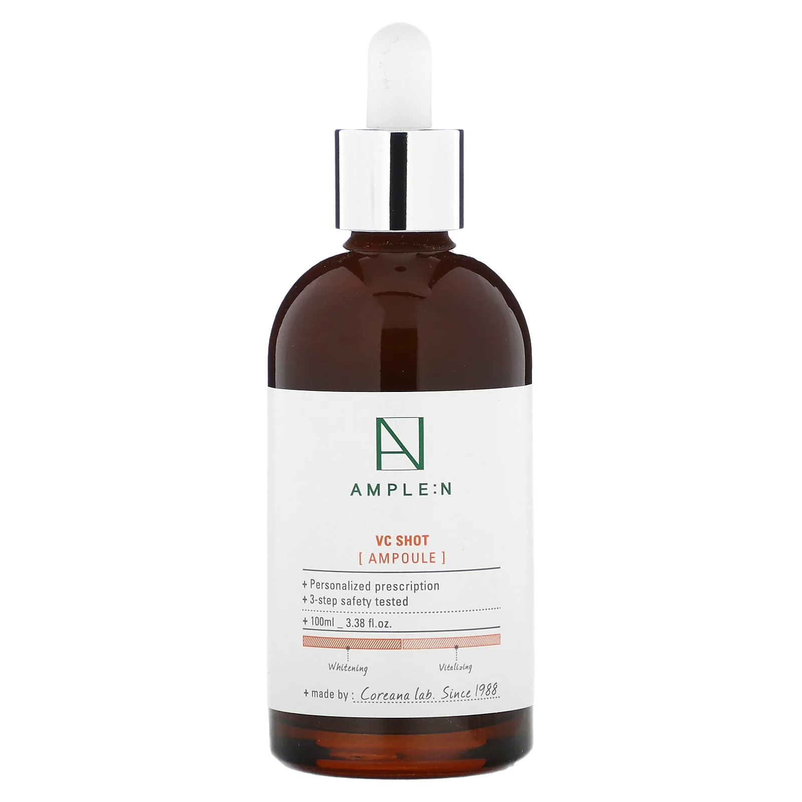 AMPLE:N, VC Shot, ампула, 100 мл (3,38 жидк. Унции)