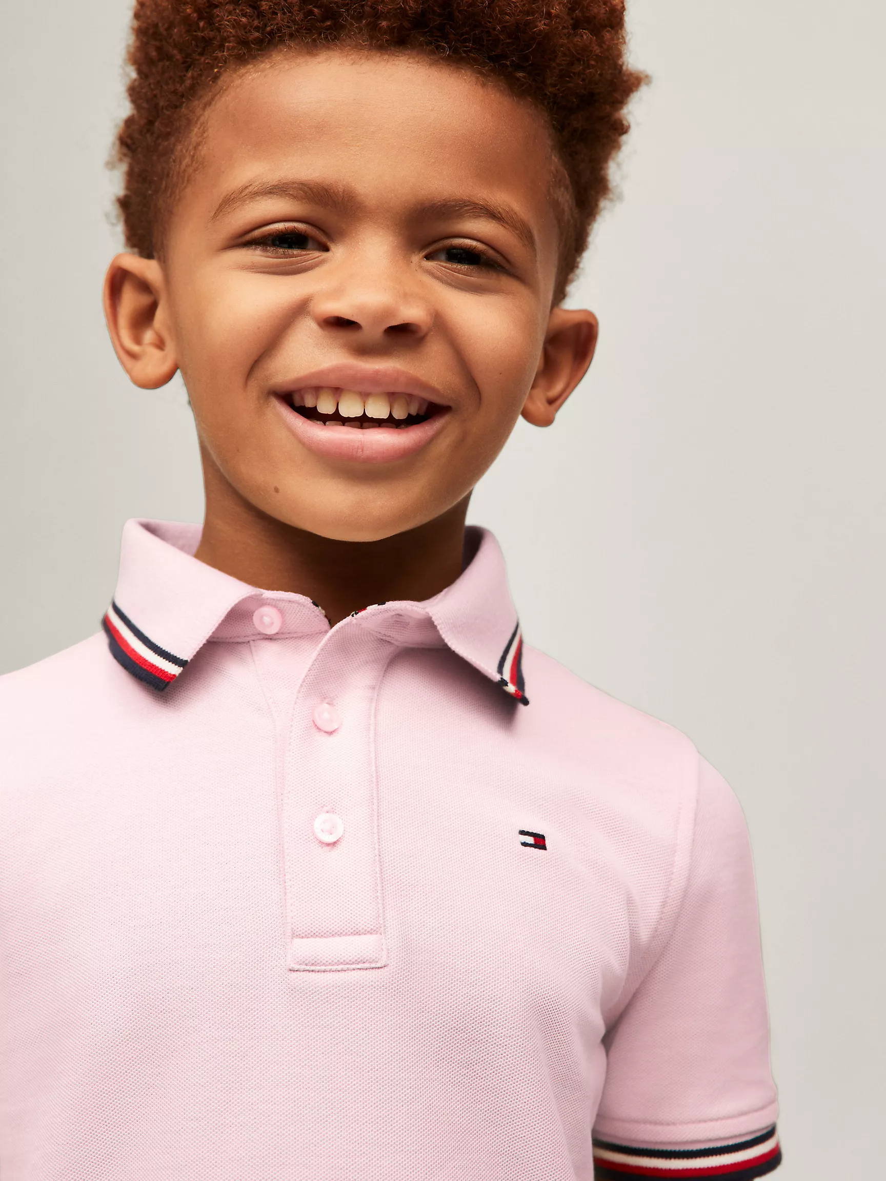 Рубашка-поло для мальчиков Tommy Hilfiger, Детское поло с коротким рукавом и влагоотводящей технологией Tommy