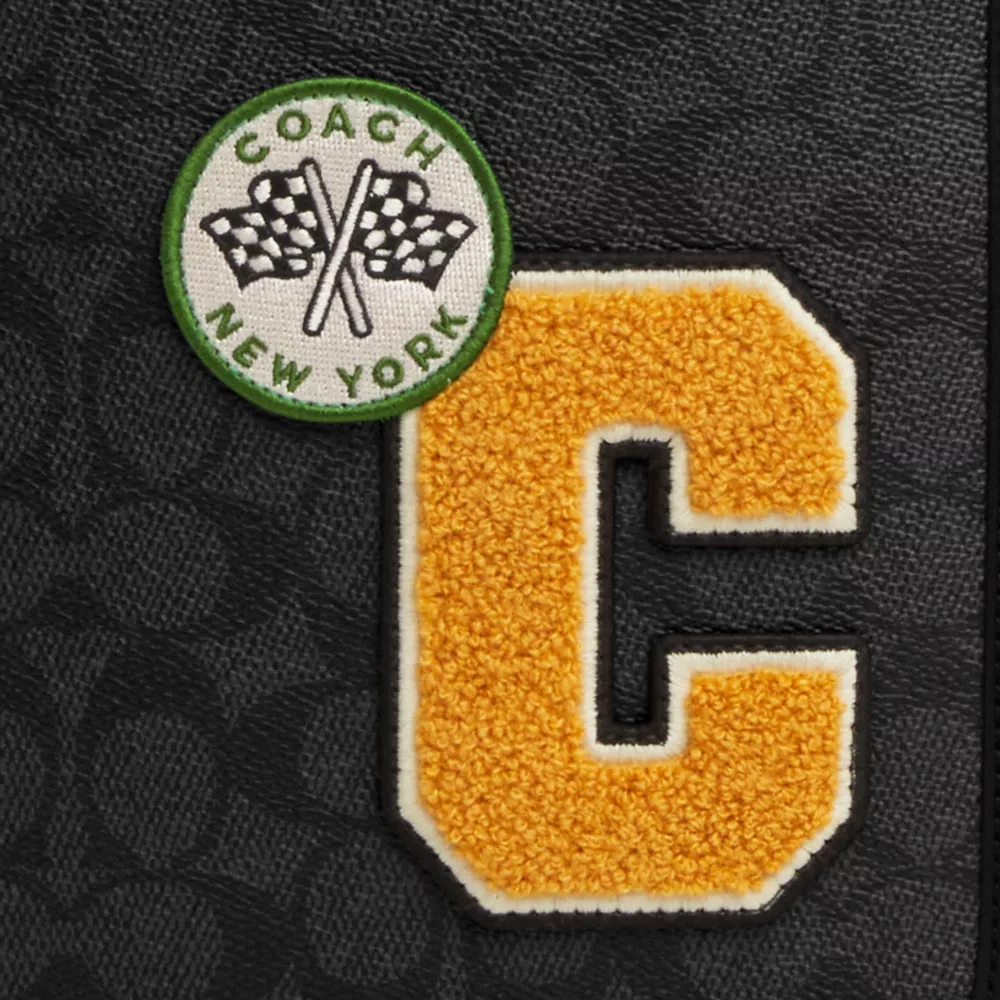 Сумка COACH Sullivan Pack In Signature Canvas With Patches
