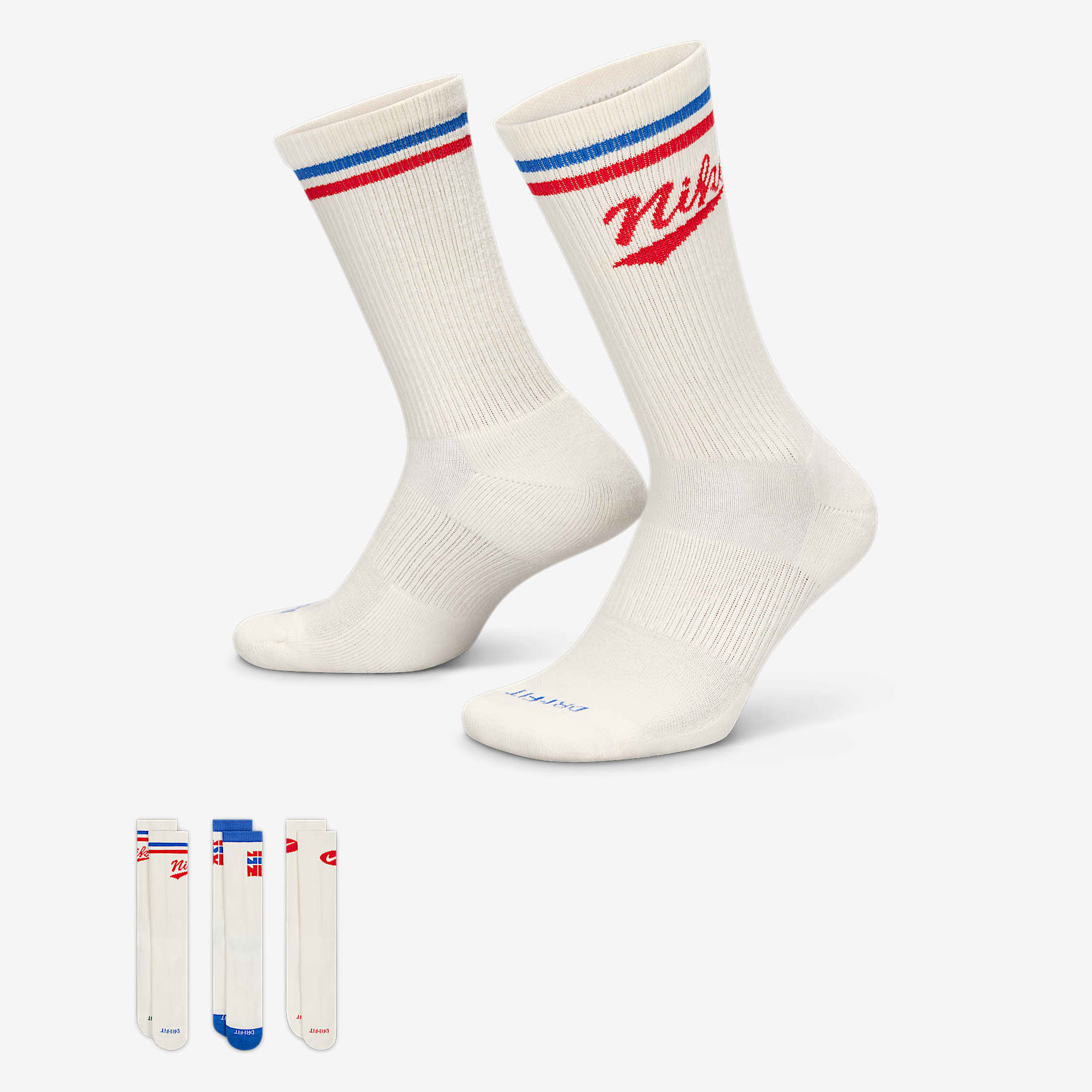 Nike Everyday Plus Crew Socks (3 Pair)