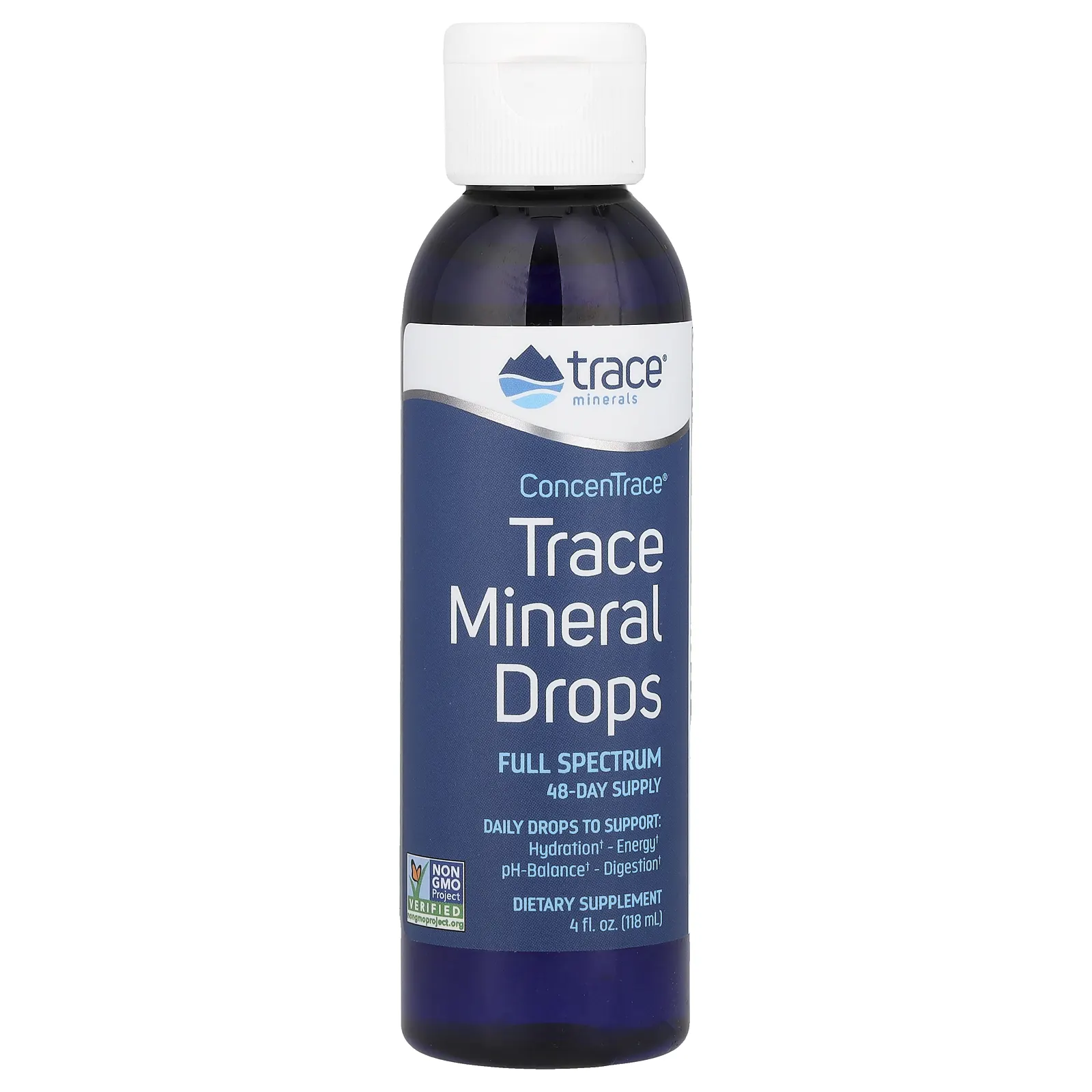 Trace Minerals ®, ConcenTrace, капли с микроэлементами, 118 мл