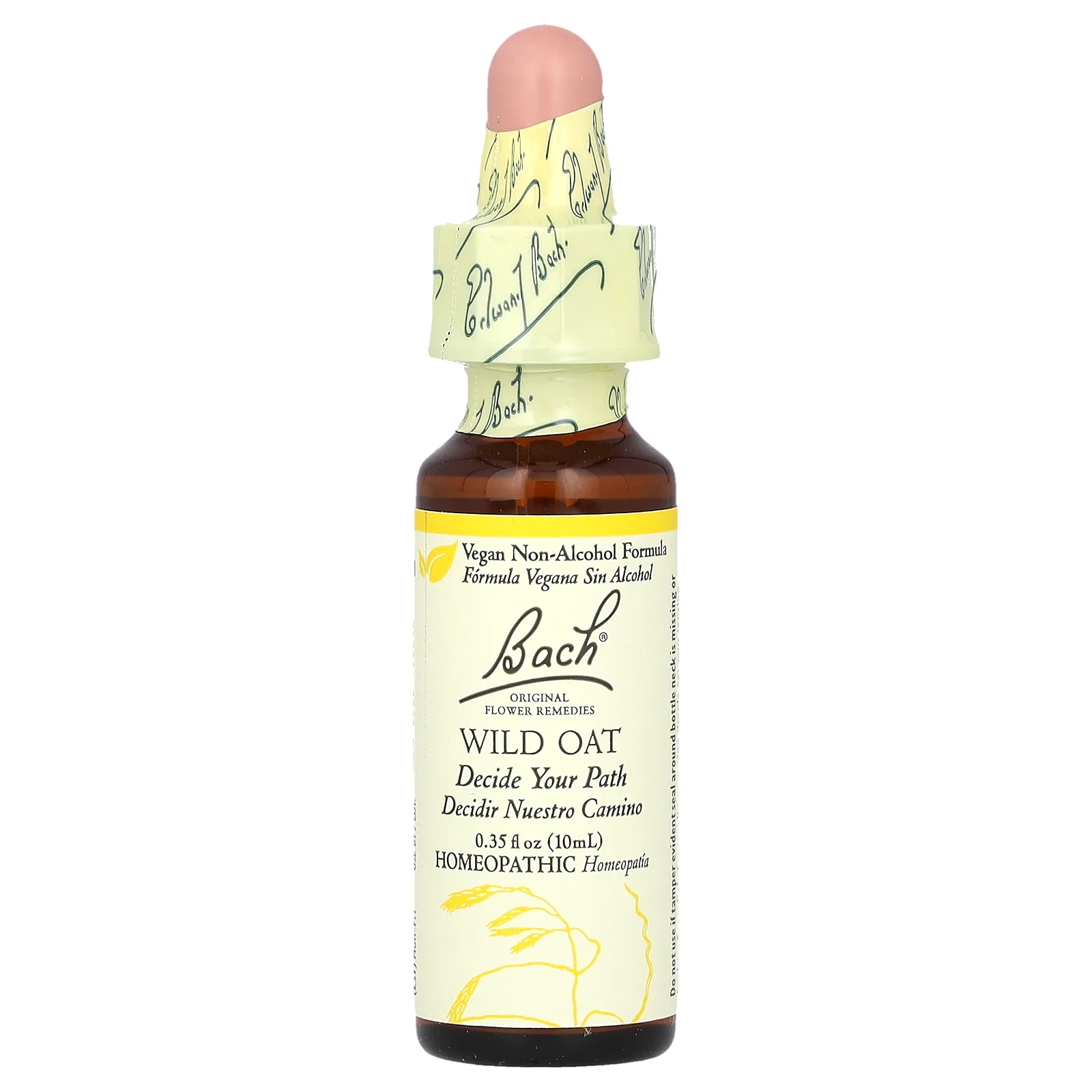 Bach, Original Flower Remedies, овес, 10 мл (0,35 жидк. унции)