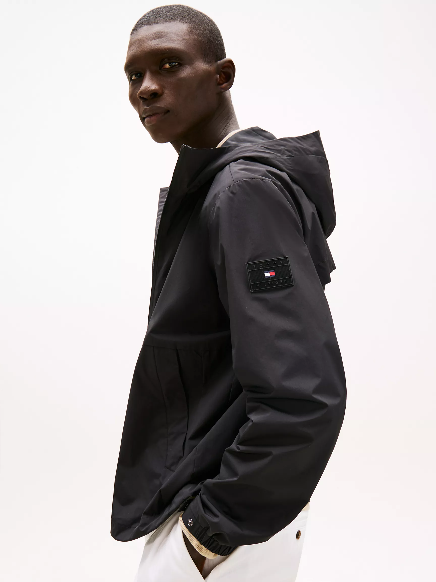 Мужские брюки Tommy Hilfiger, Брюки чинос зауженного кроя с узором "елочка"