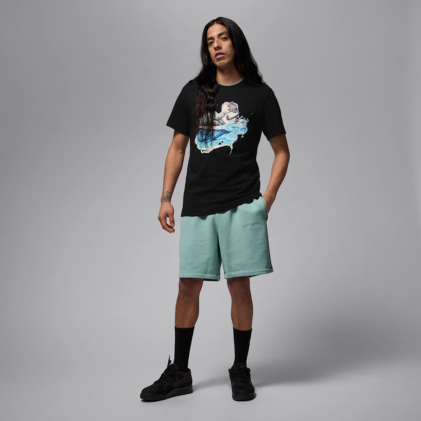 Air Jordan Wordmark Men's Fleece Shorts