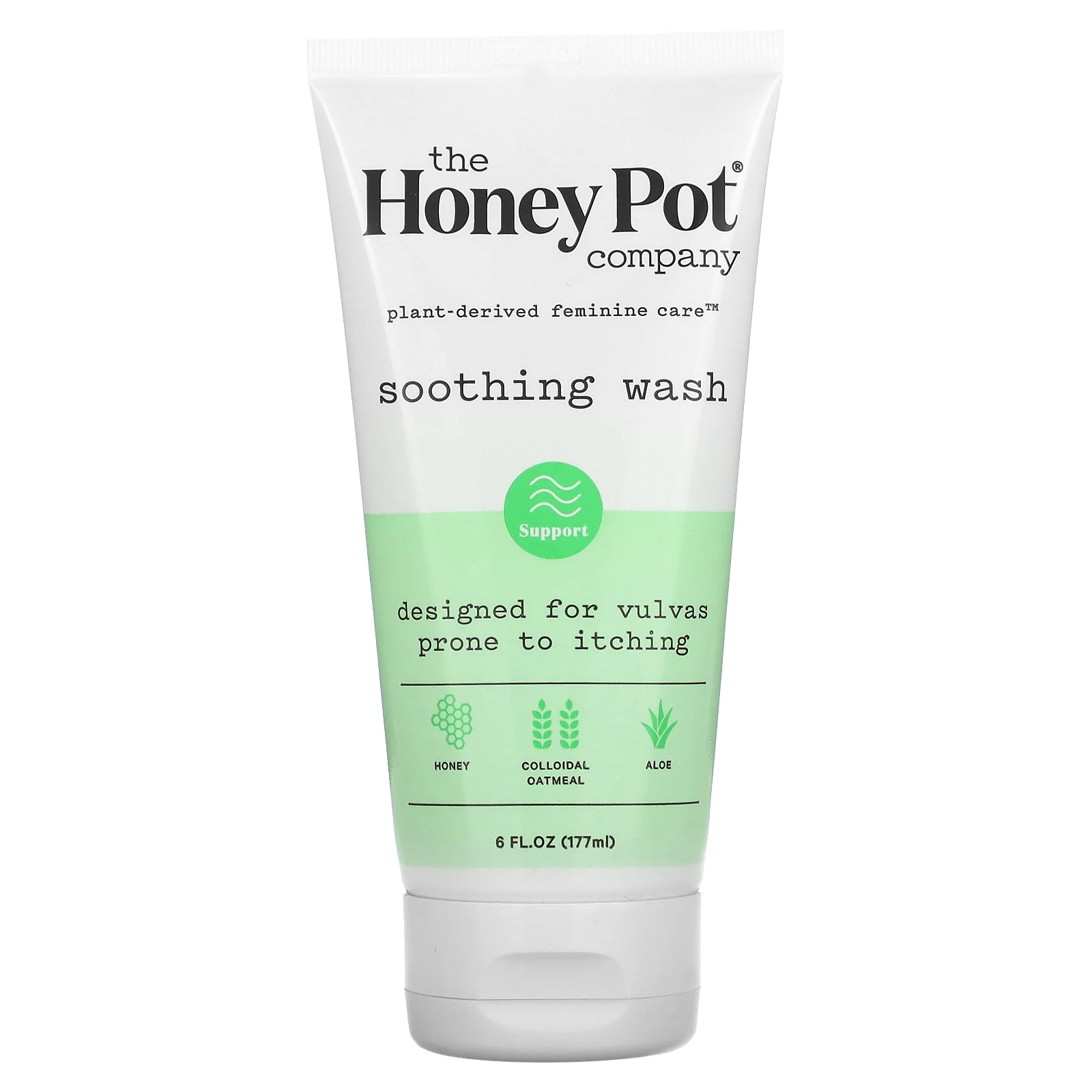 The Honey Pot Company, Soothing Wash, 6 fl oz (177 ml)