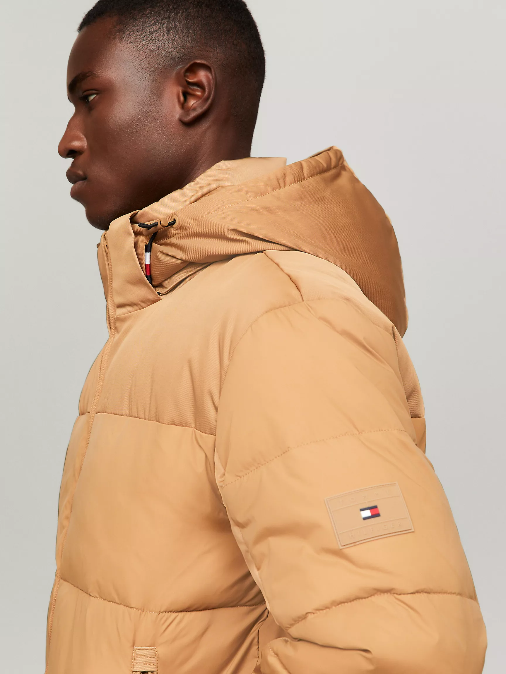 Мужская куртка Tommy Hilfiger, Утеплённая пуховая куртка THWarm New York с капюшоном