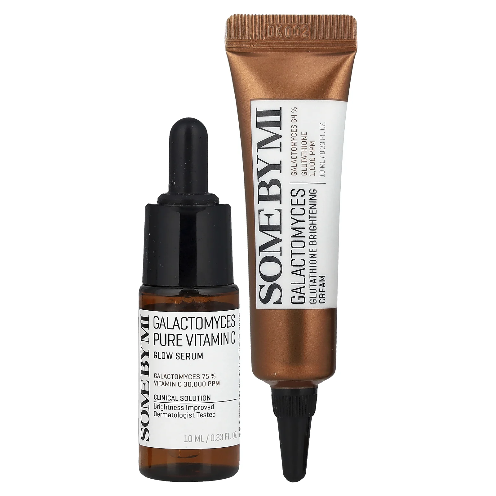 SOME BY MI, Пробный набор для осветления Galactomyces, набор из 2 предметов