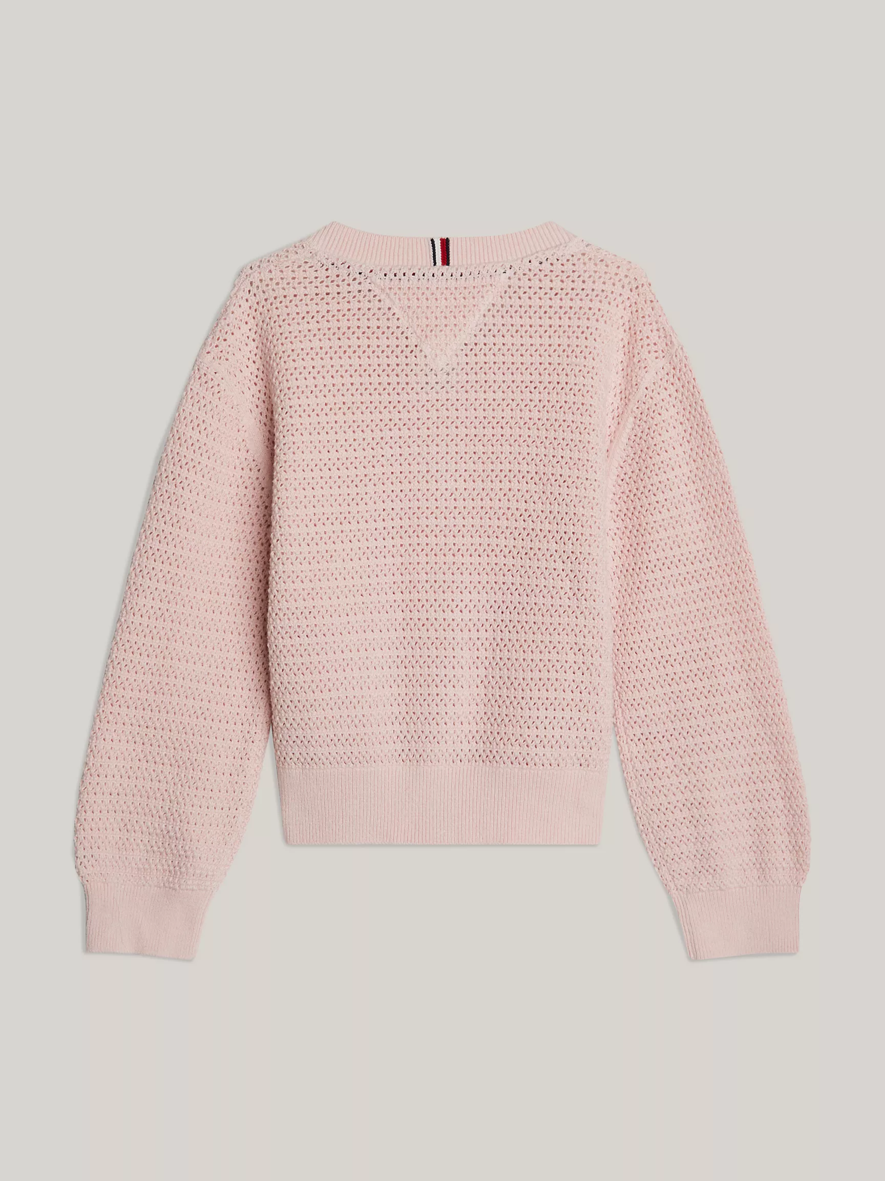 Свитер для девочки Tommy Hilfiger, Детский вязаный кардиган свободного кроя