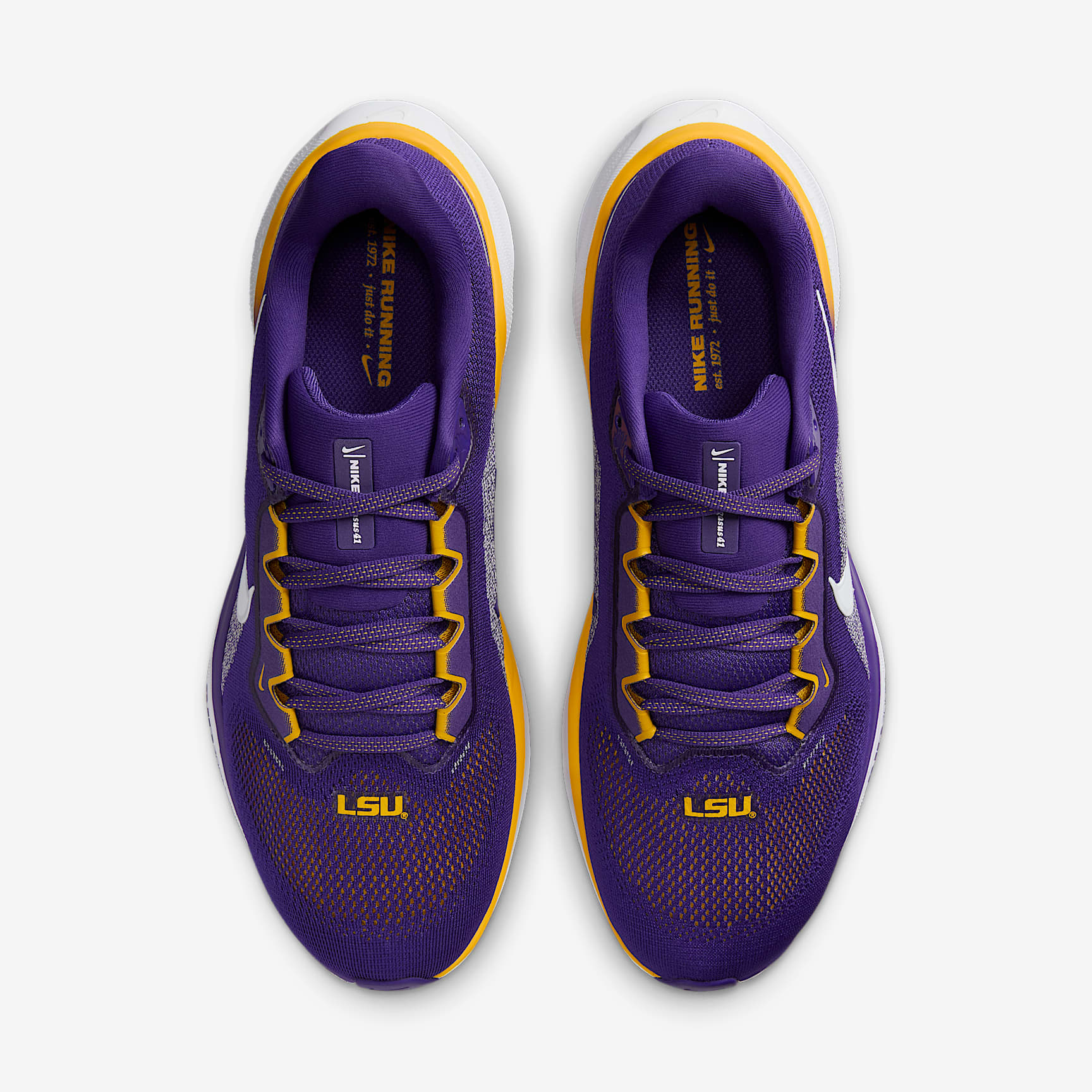 LSU Pegasus 41 Men's Nike College Road Running Shoes
