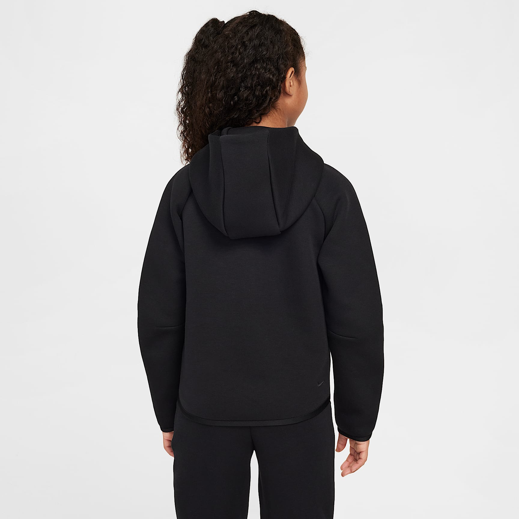 Nike Sportswear Tech Fleece Girls' Full-Zip Hoodie