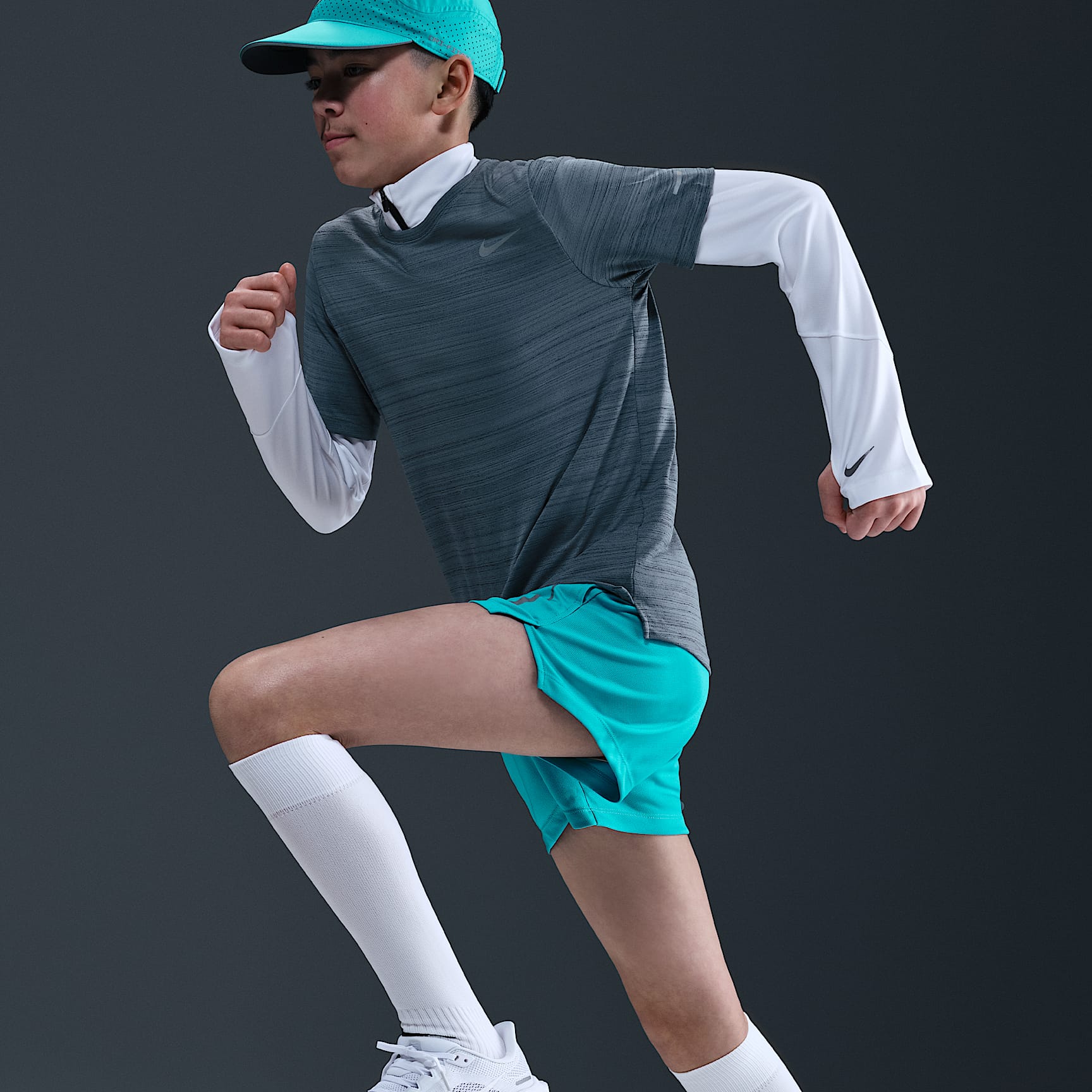 Nike Multi Big Kids' (Boys') Dri-FIT Split Shorts