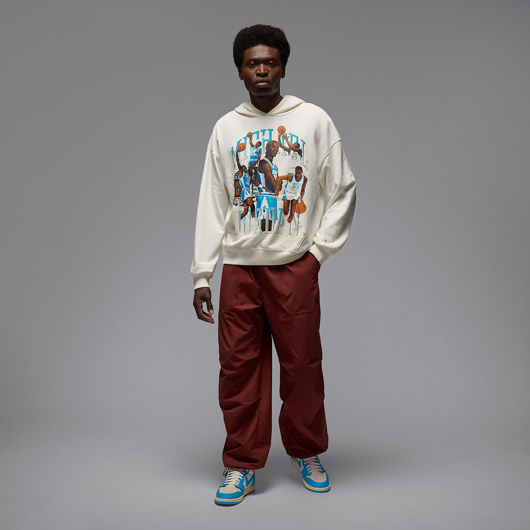 Jordan Flight Men's Oversized Pullover Hoodie