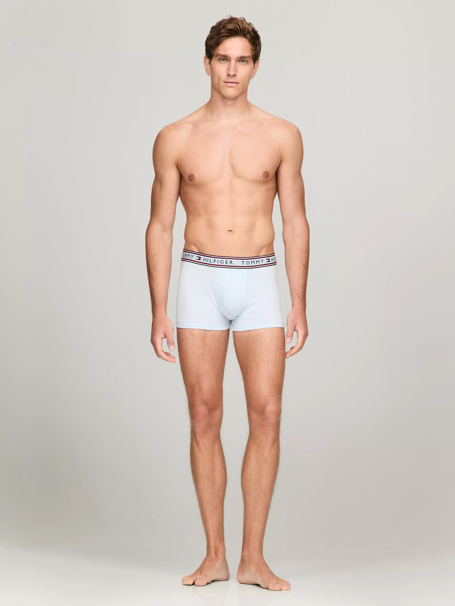 Мужское нижнее белье Tommy Hilfiger, Хлопковые эластичные трусы-боксеры (набор 3 шт.)