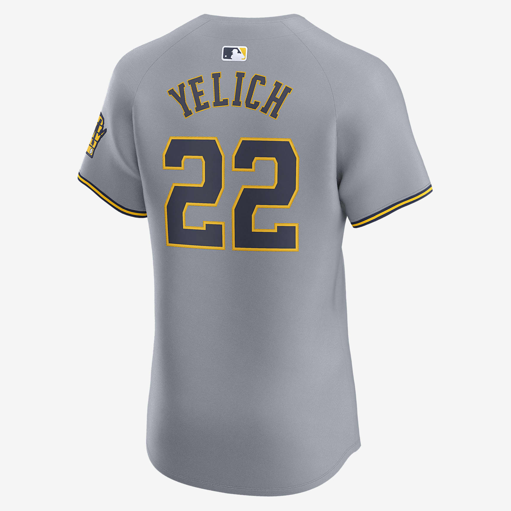 Christian Yelich Milwaukee Brewers Men's Nike Dri-FIT ADV MLB Elite Jersey