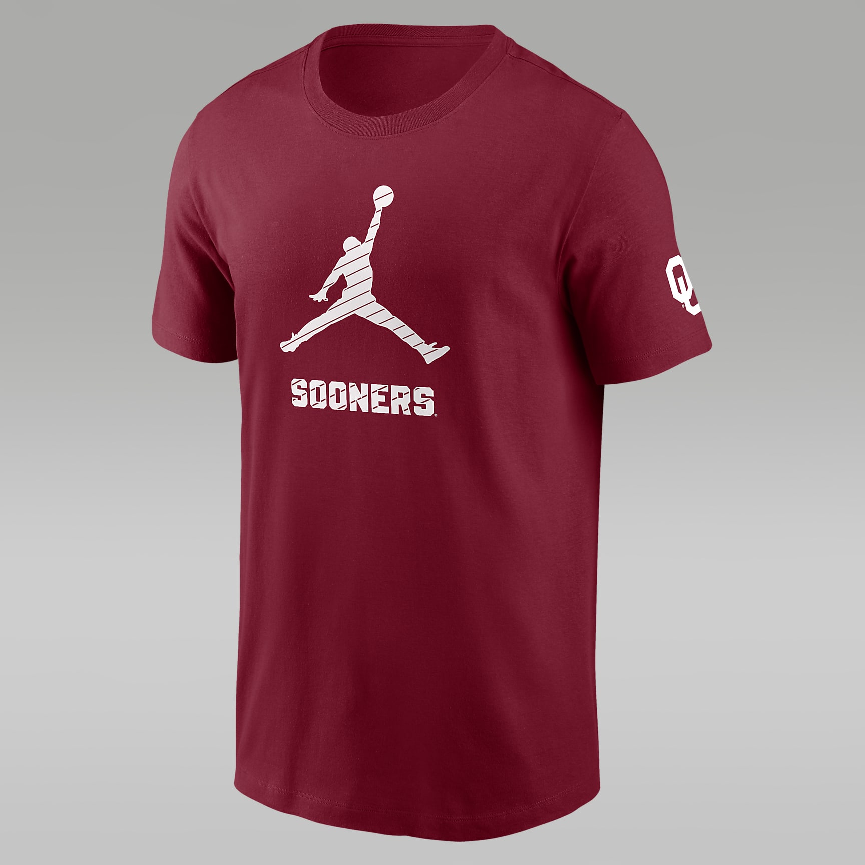Oklahoma Sooners Campus Mascot Men's Jordan College T-Shirt