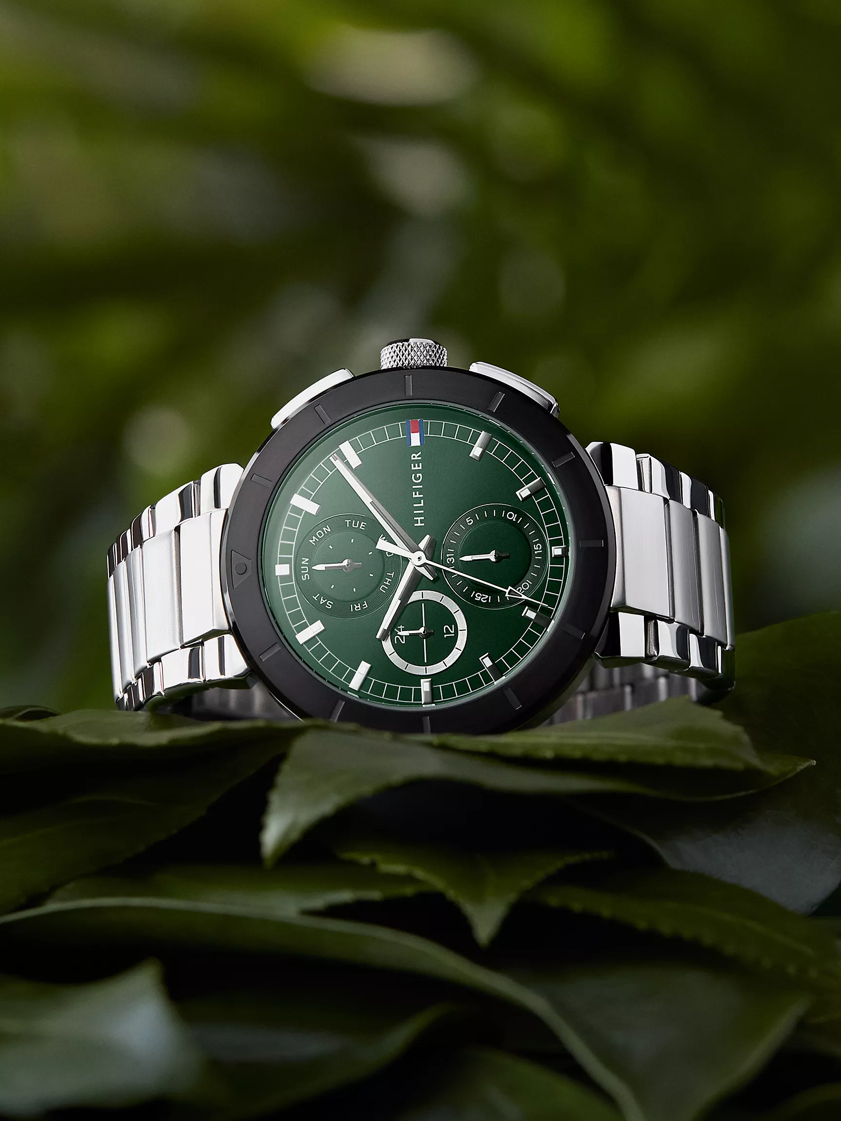 Мужские часы Tommy Hilfiger, Повседневные часы с браслетом из нержавеющей стали