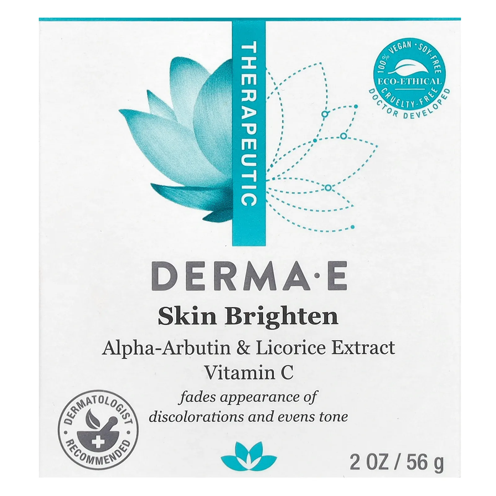 DERMA E, Skin Brighten, 56 г (2 унции)