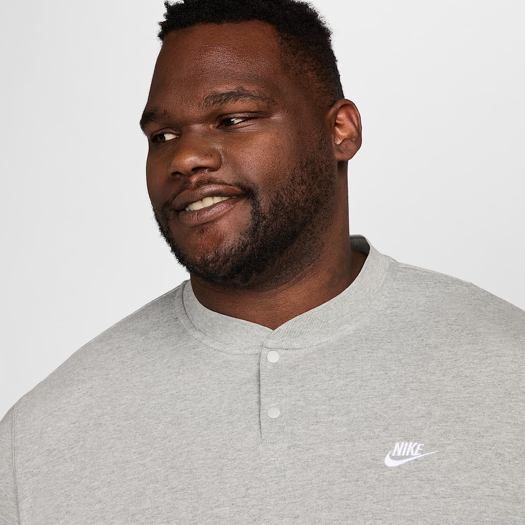 Nike Club Men's Long-Sleeve Henley
