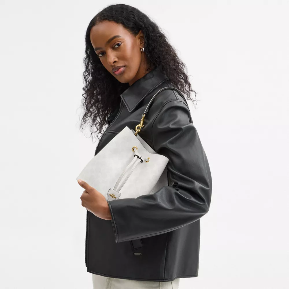 Сумка COACH Rowan Bucket Bag In Signature Canvas