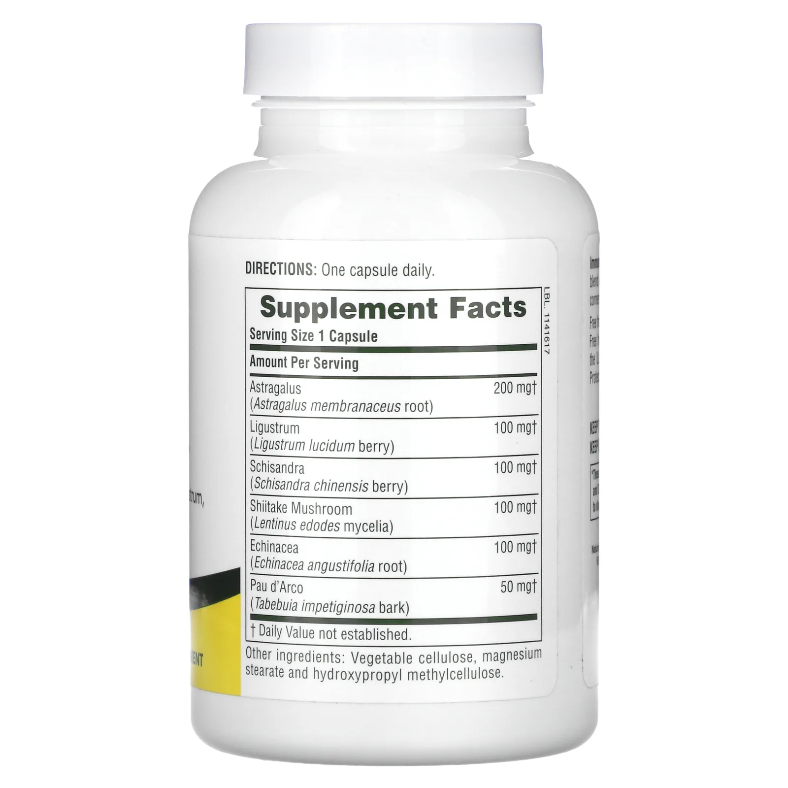 NaturesPlus, Иммуностимулирующее средство Immune Action, 120 растительных капсул