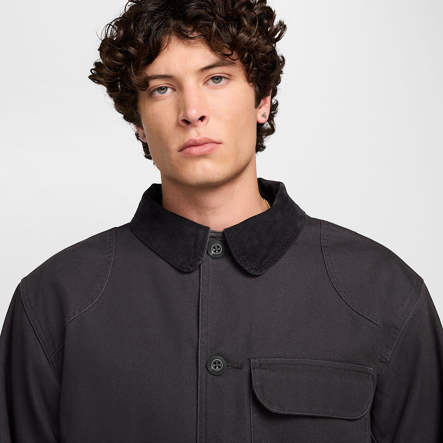 Nike Life Men's Flannel-Lined Barn Coat