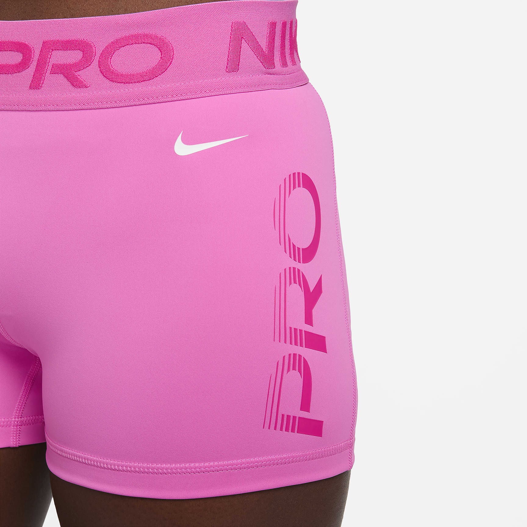 Nike Pro Women's Mid-Rise 3" Graphic Shorts
