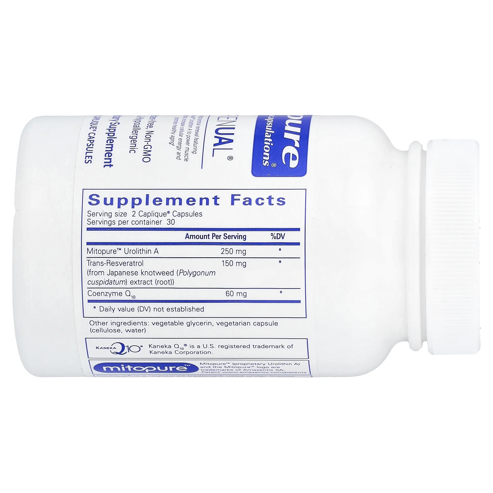 Pure Encapsulations, Renual®, 60 капсул Caplique®