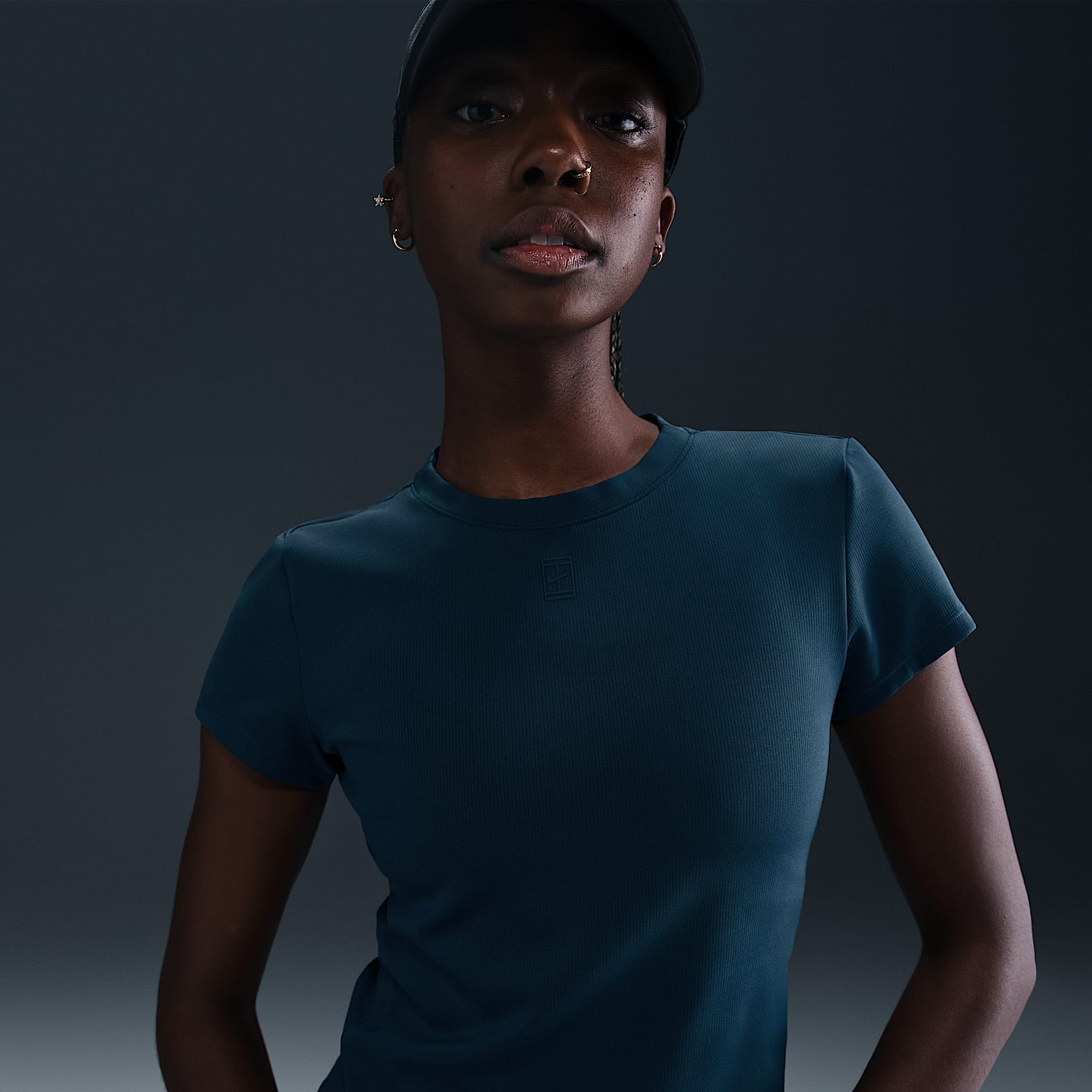 NikeCourt Advantage Women's Dri-FIT Short-Sleeve Tennis Top