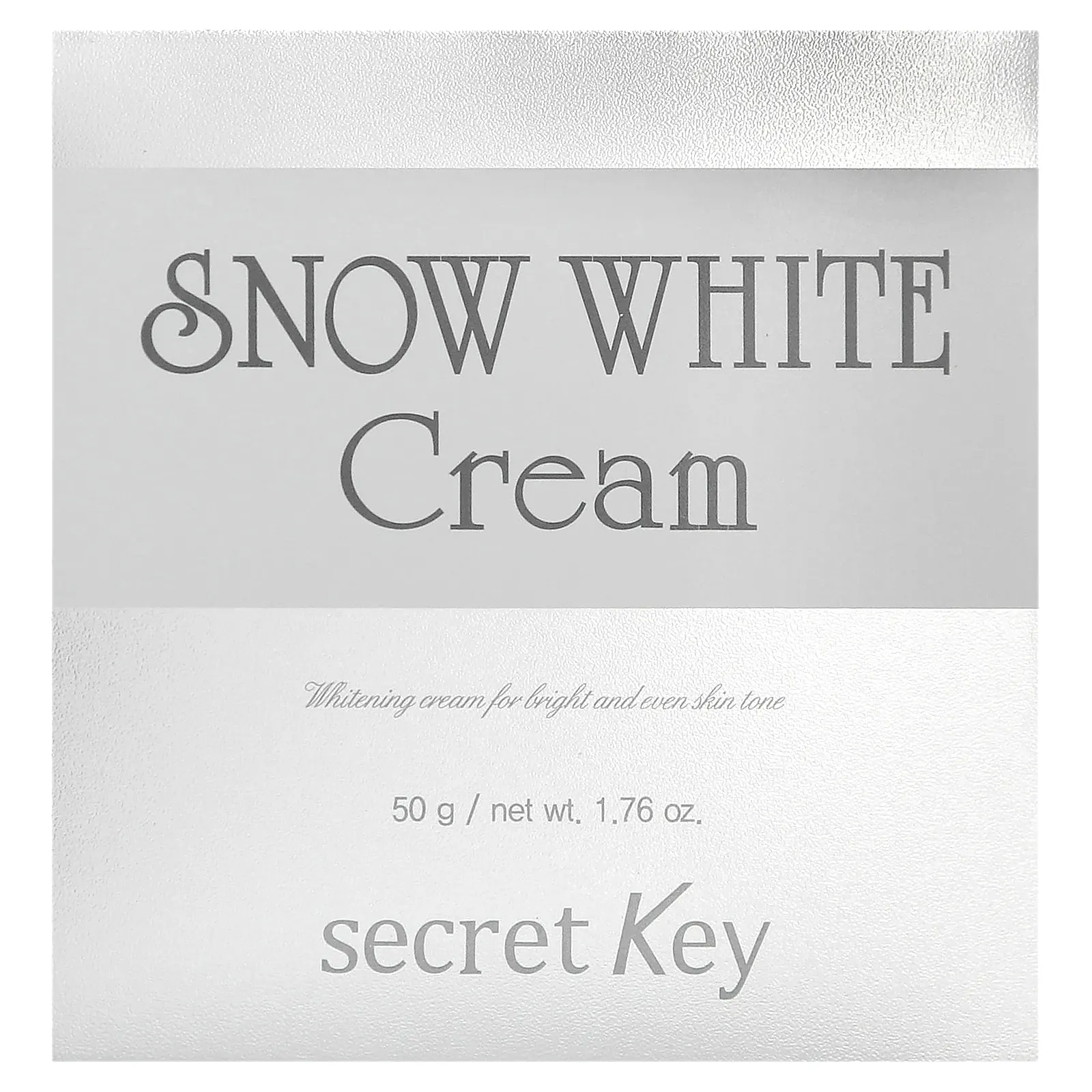 Secret Key, Snow White Cream, отбеливающий крем, 50 г (1,76 унции)