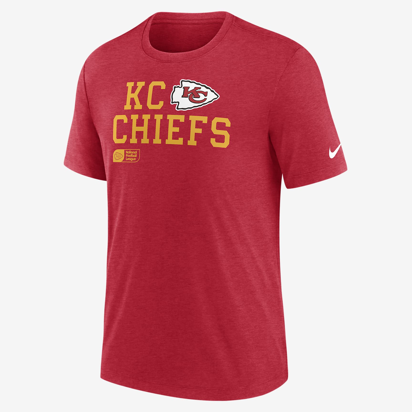 Kansas City Chiefs Overlap Lockup Men's Nike NFL T-Shirt