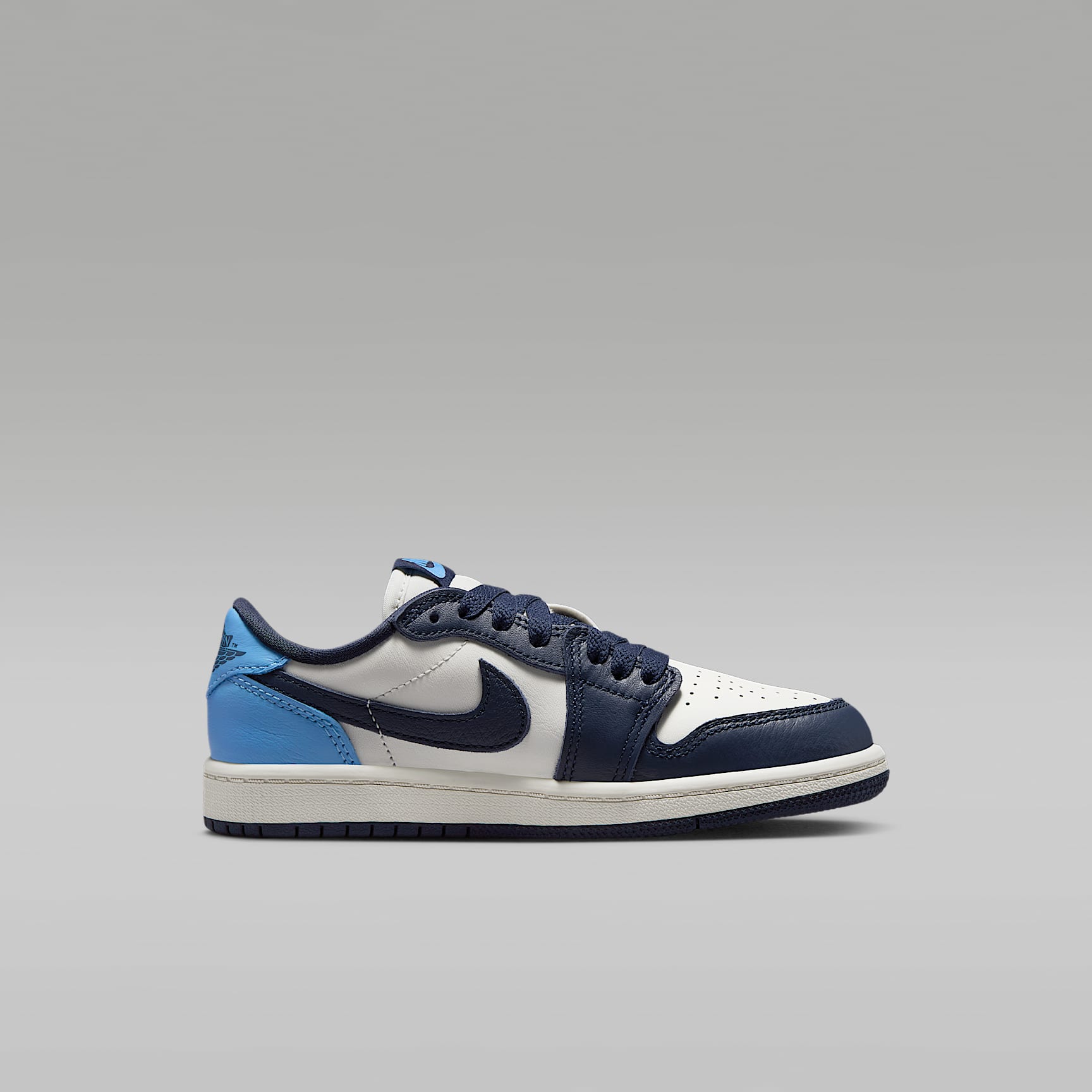 Jordan 1 Retro Low "Obsidian" Little Kids' Shoes