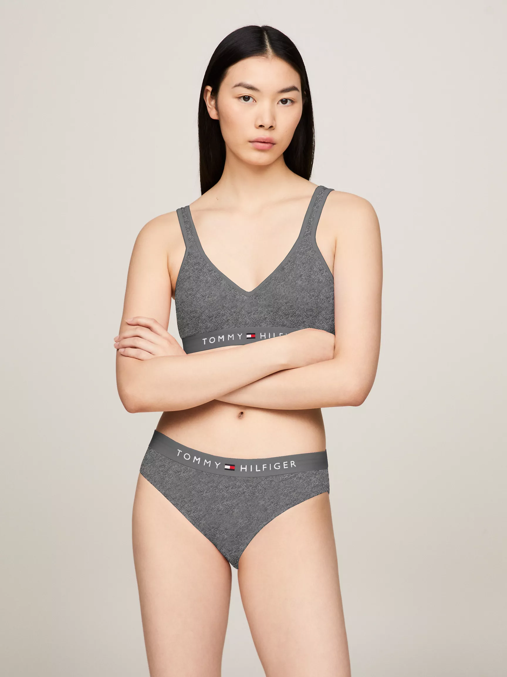 Женское нижнее белье Tommy Hilfiger, Бралетт с логотипом Tommy