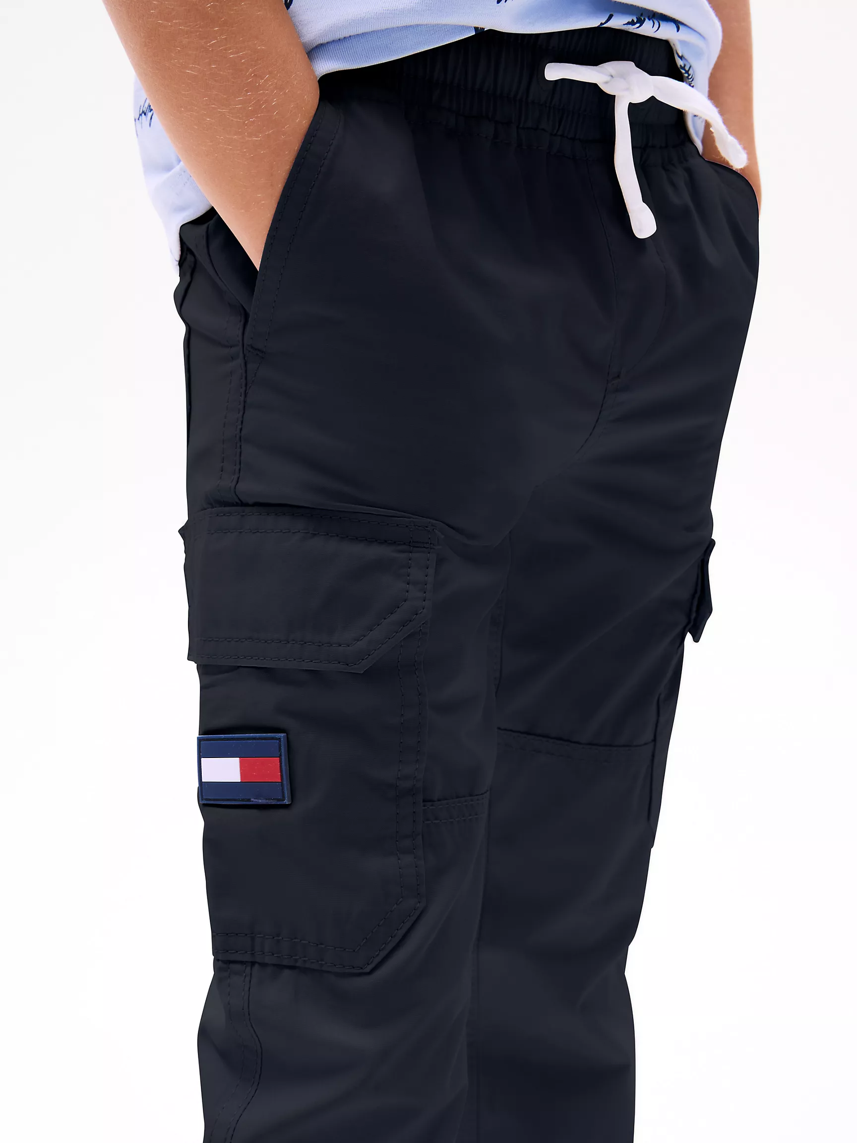 Брюки для мальчика Tommy Hilfiger, Детские эластичные джоггеры-карго