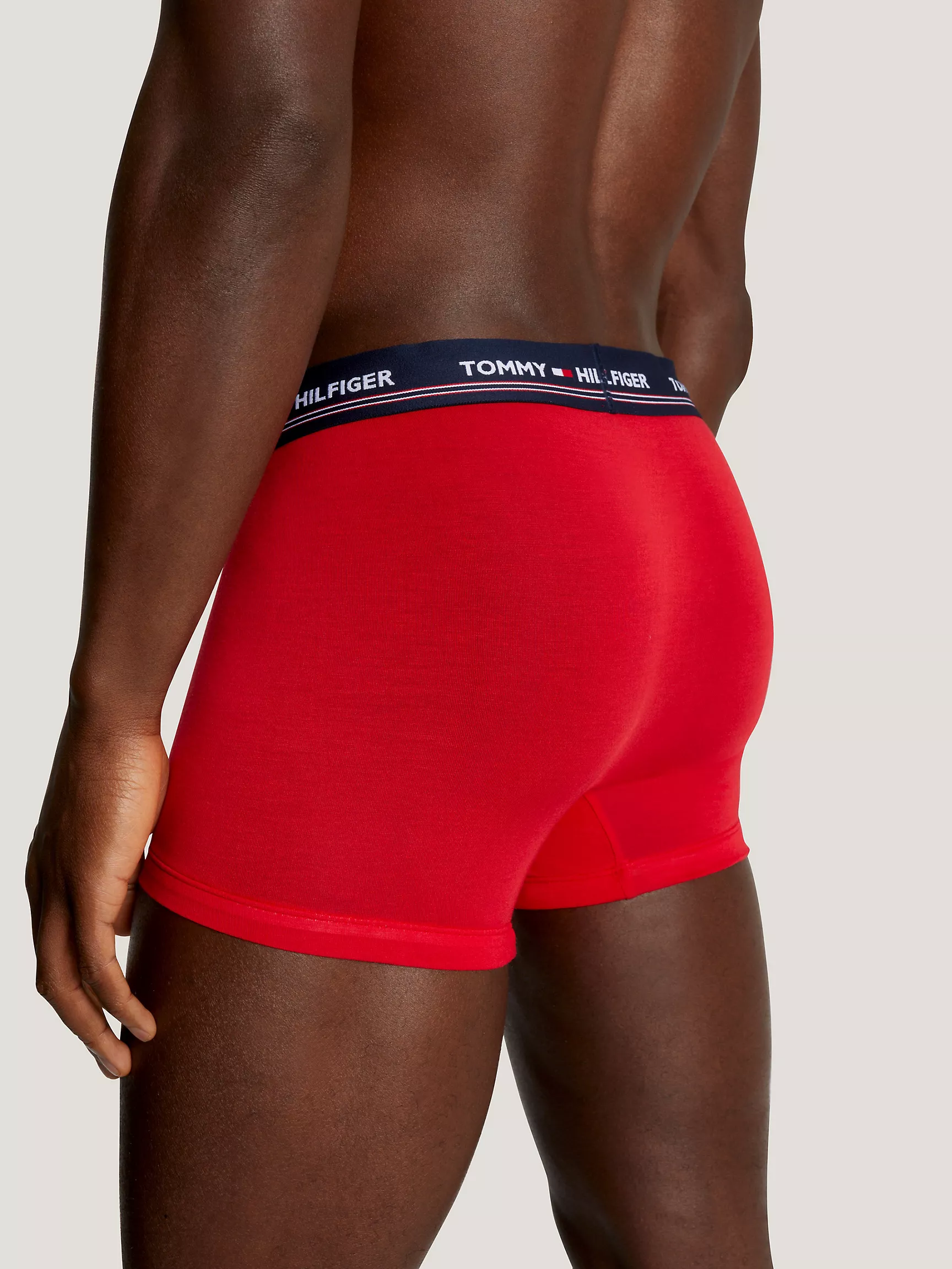 Мужское нижнее белье Tommy Hilfiger, Укороченные трусы-боксеры из эластичного модала (набор 3 шт.)