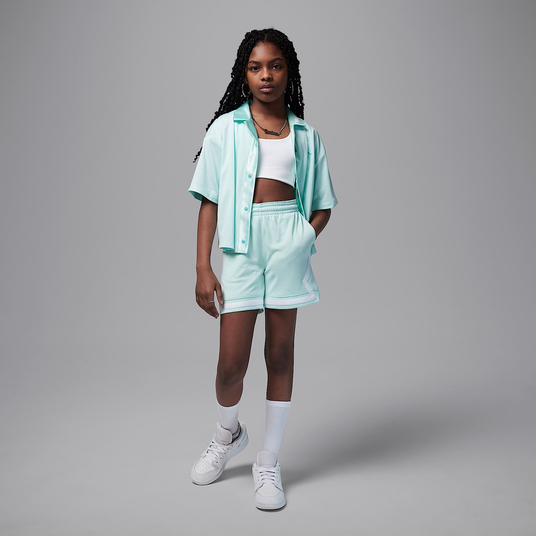 Jordan Dri-FIT Big Kids' Diamond Shorts