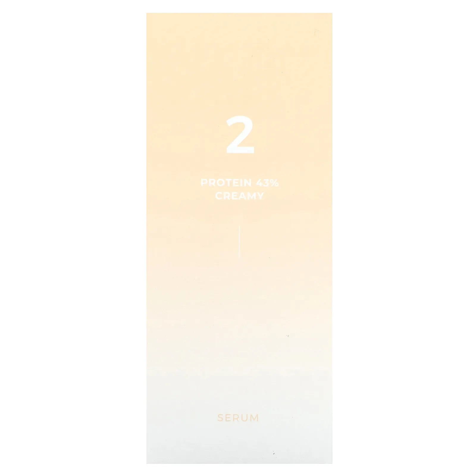 Numbuzin, кремовая сыворотка № 2 с протеином 43%, 50 мл (1,69 жидк. унции)