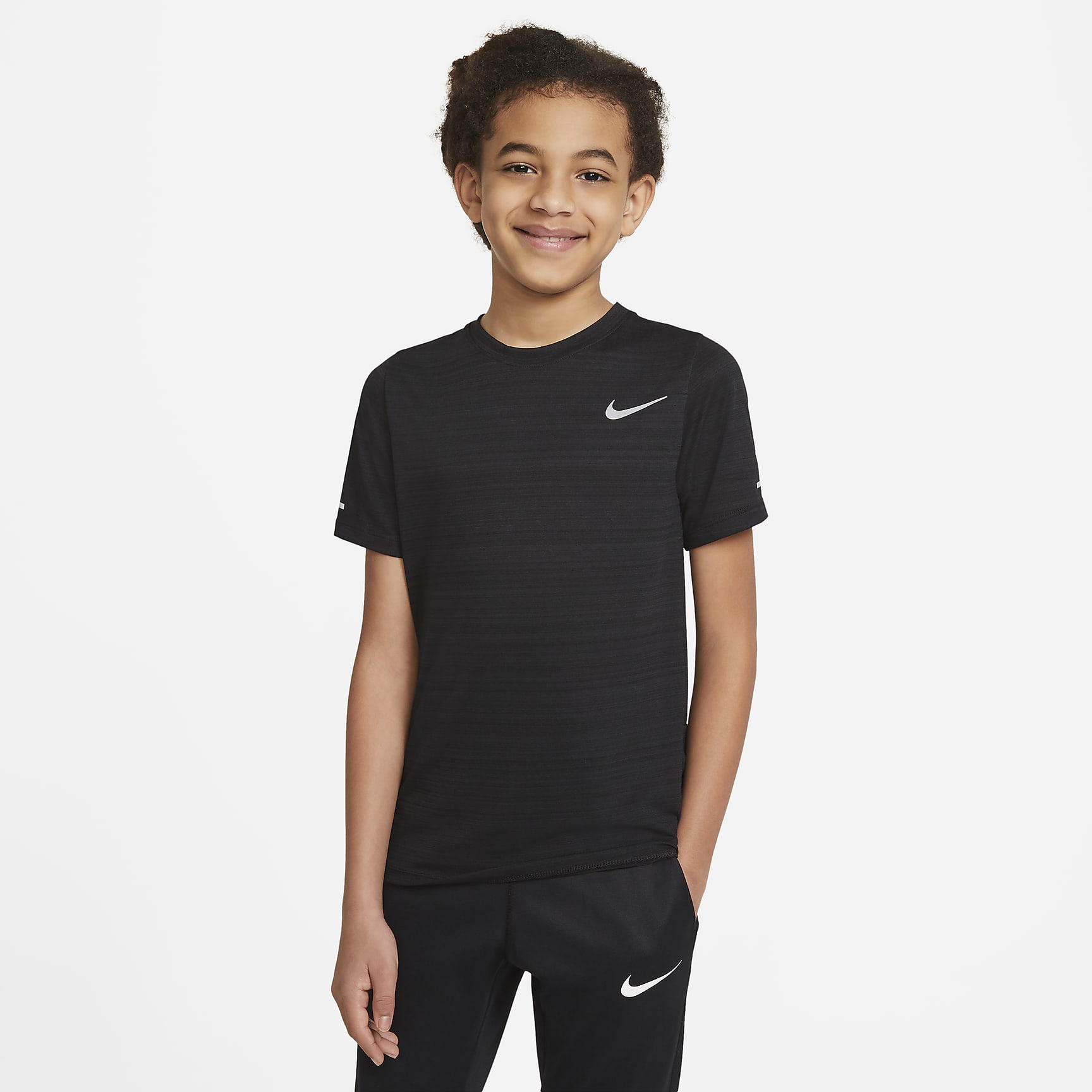 Nike Dri-FIT Miler Big Kids' (Boys') Training Top