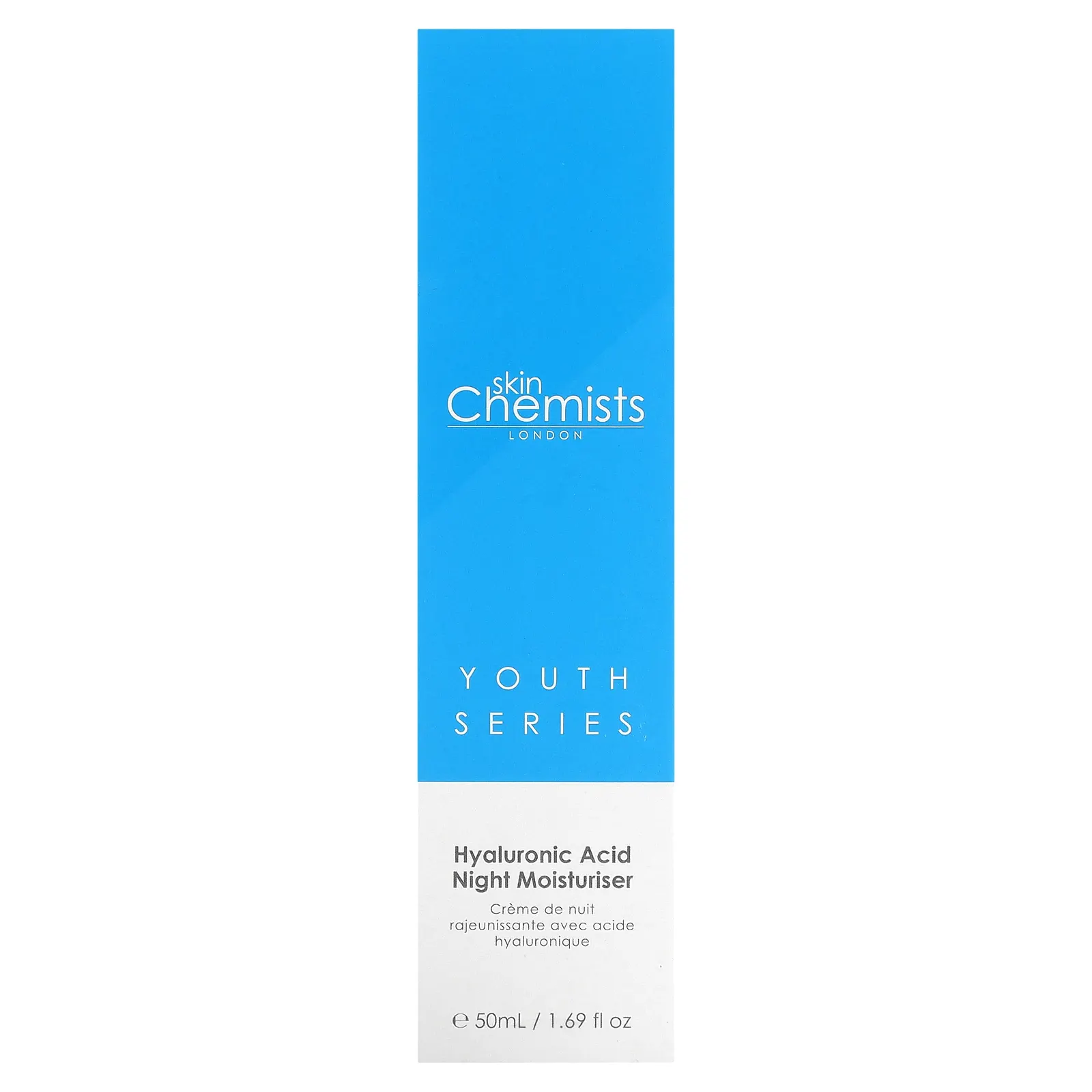 skinChemists, Youth Series, ночное увлажняющее средство с гиалуроновой кислотой, 50 мл (1,69 жидк. Унции)