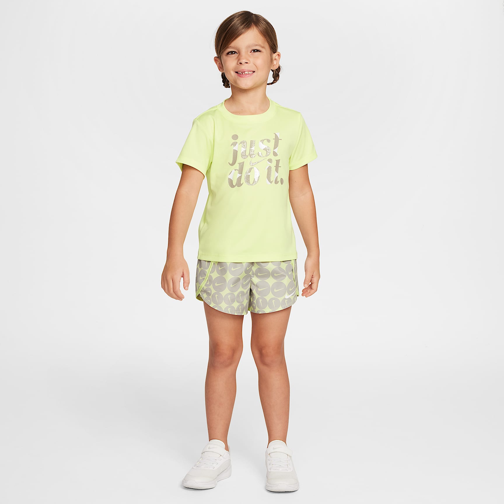 Nike Dri-FIT Essentials Little Kids' 2-Piece Printed Sprinter Set