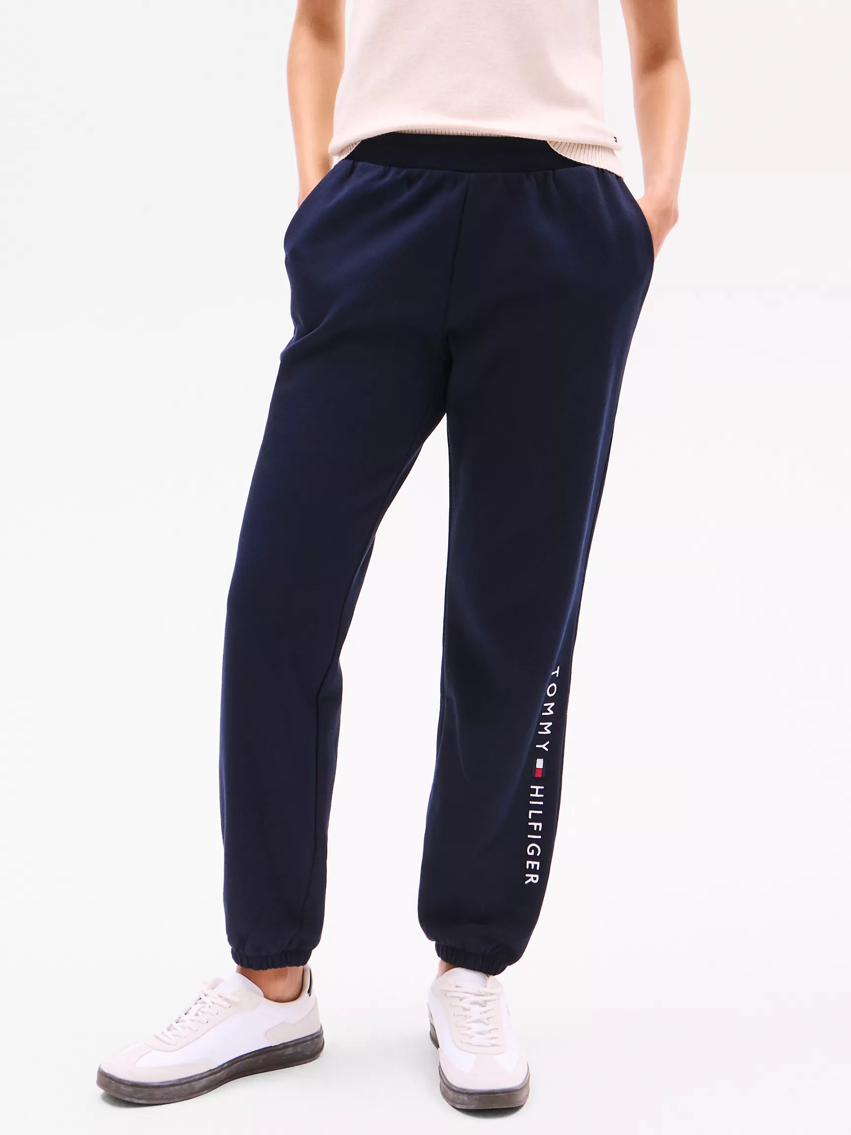 Женские брюки Tommy Hilfiger, Спортивные штаны с вышитым логотипом Tommy