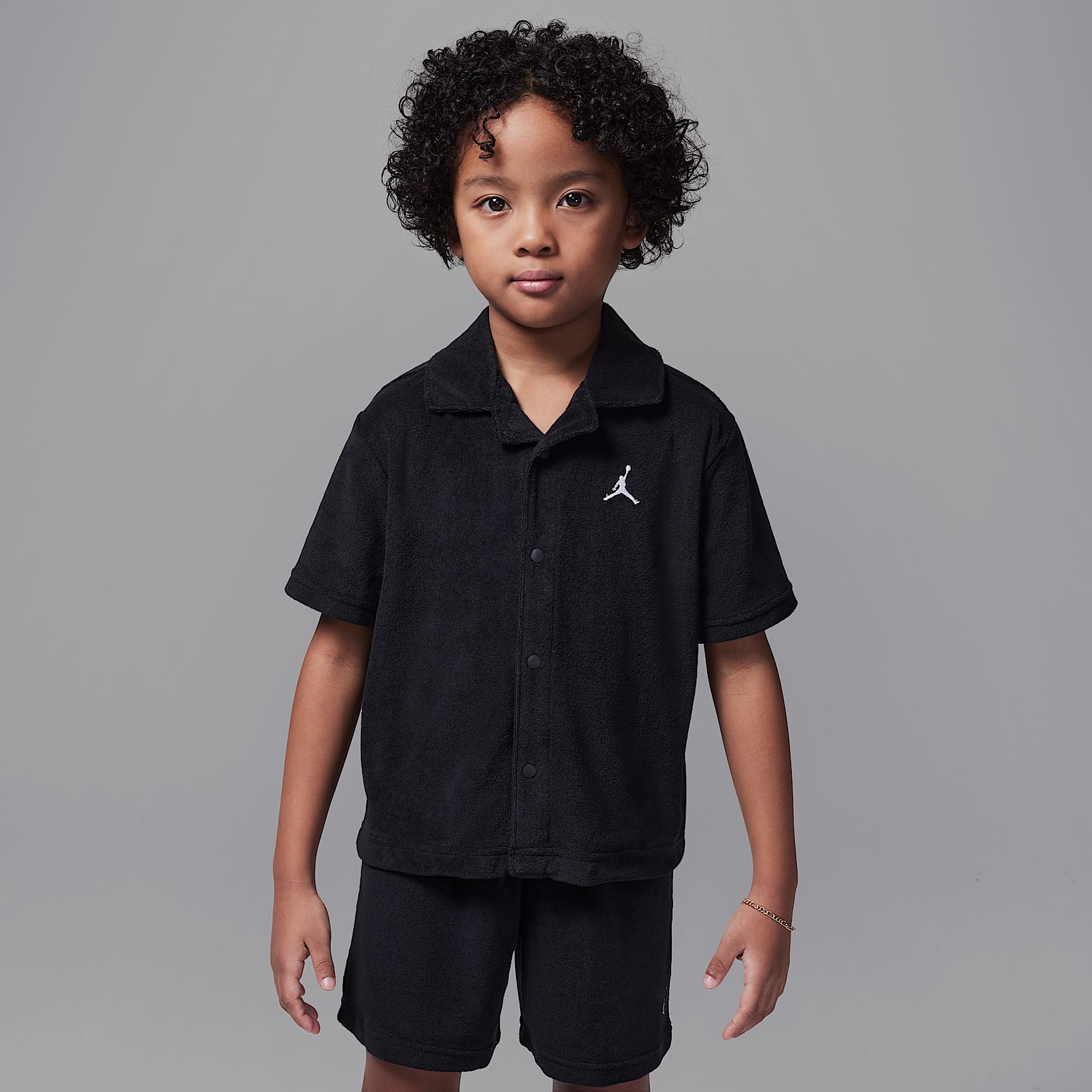 Jordan Little Kids' 2-Piece Terry Cloth Camp Set