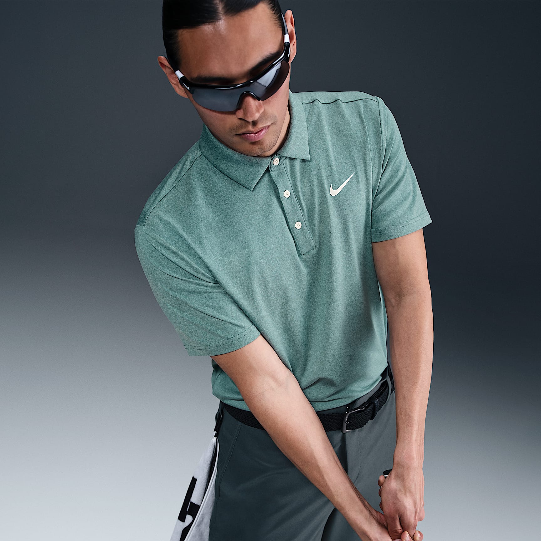 Nike Tour Men's Dri-FIT Heathered Golf Polo