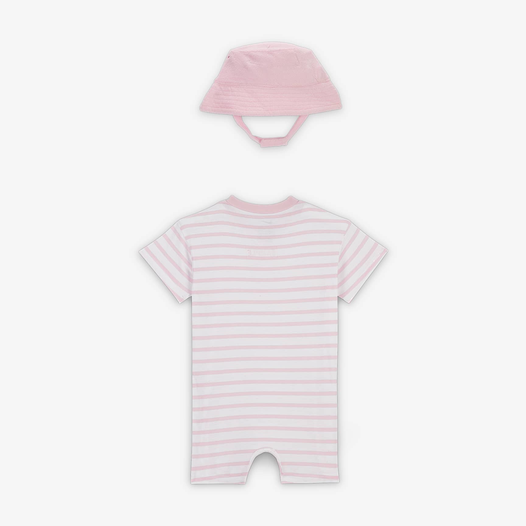 Nike Baby (12-24M) Short Sleeve Romper with Bucket Hat