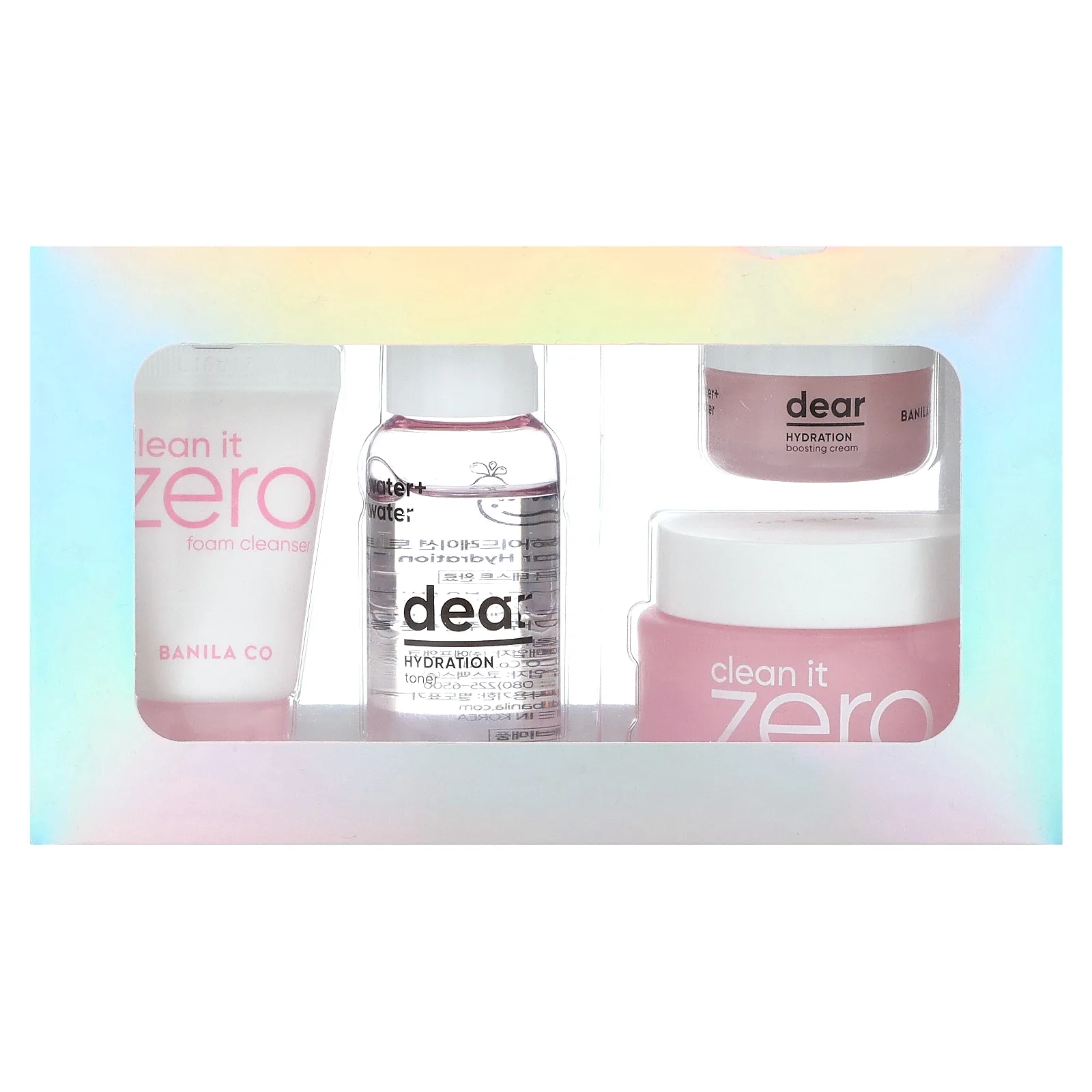 Banila Co, Стартовый набор для ухода за кожей, 4 предмета